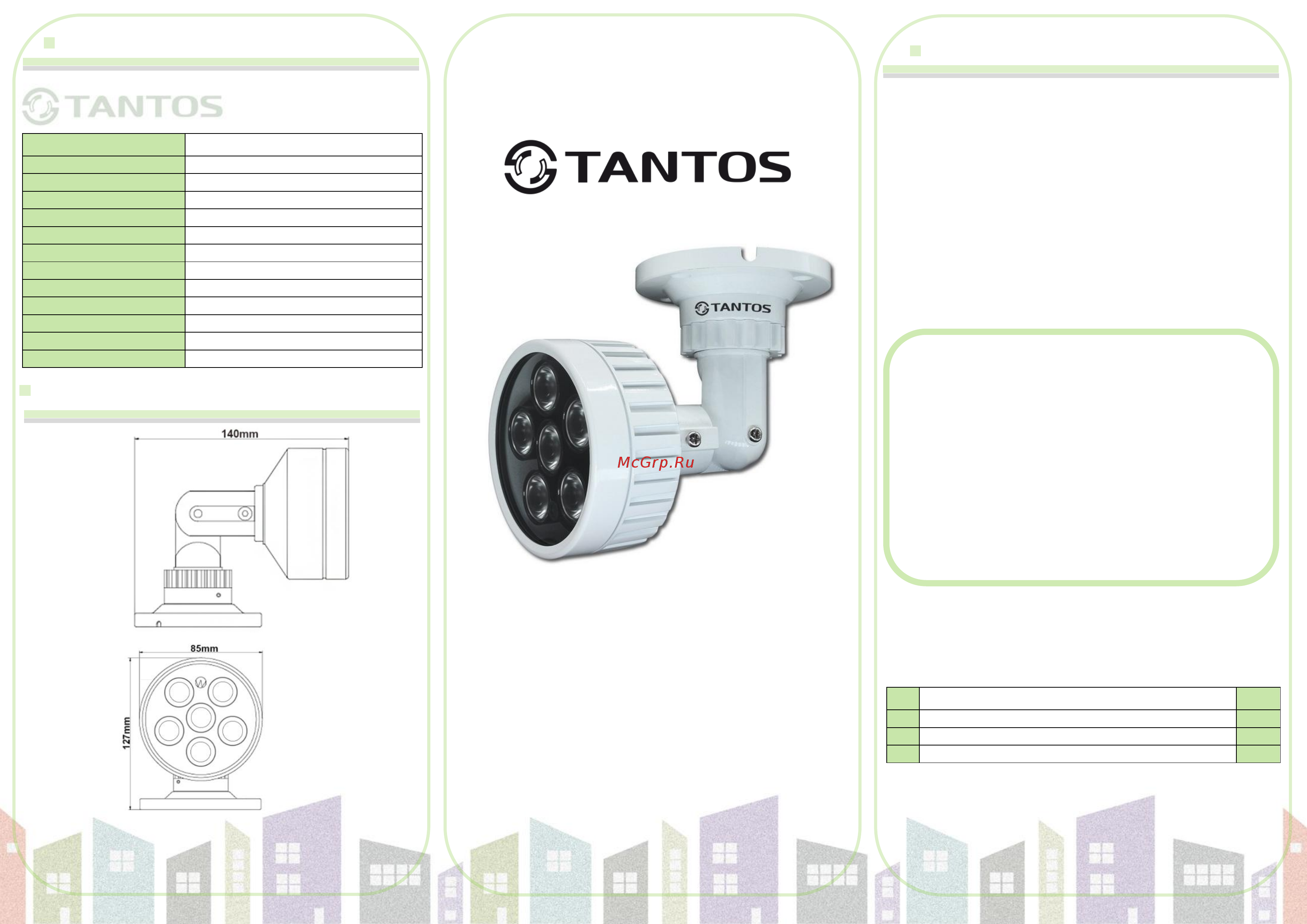 Tantos TSp-IRS60-45-12 Инструкция по эксплуатации онлайн