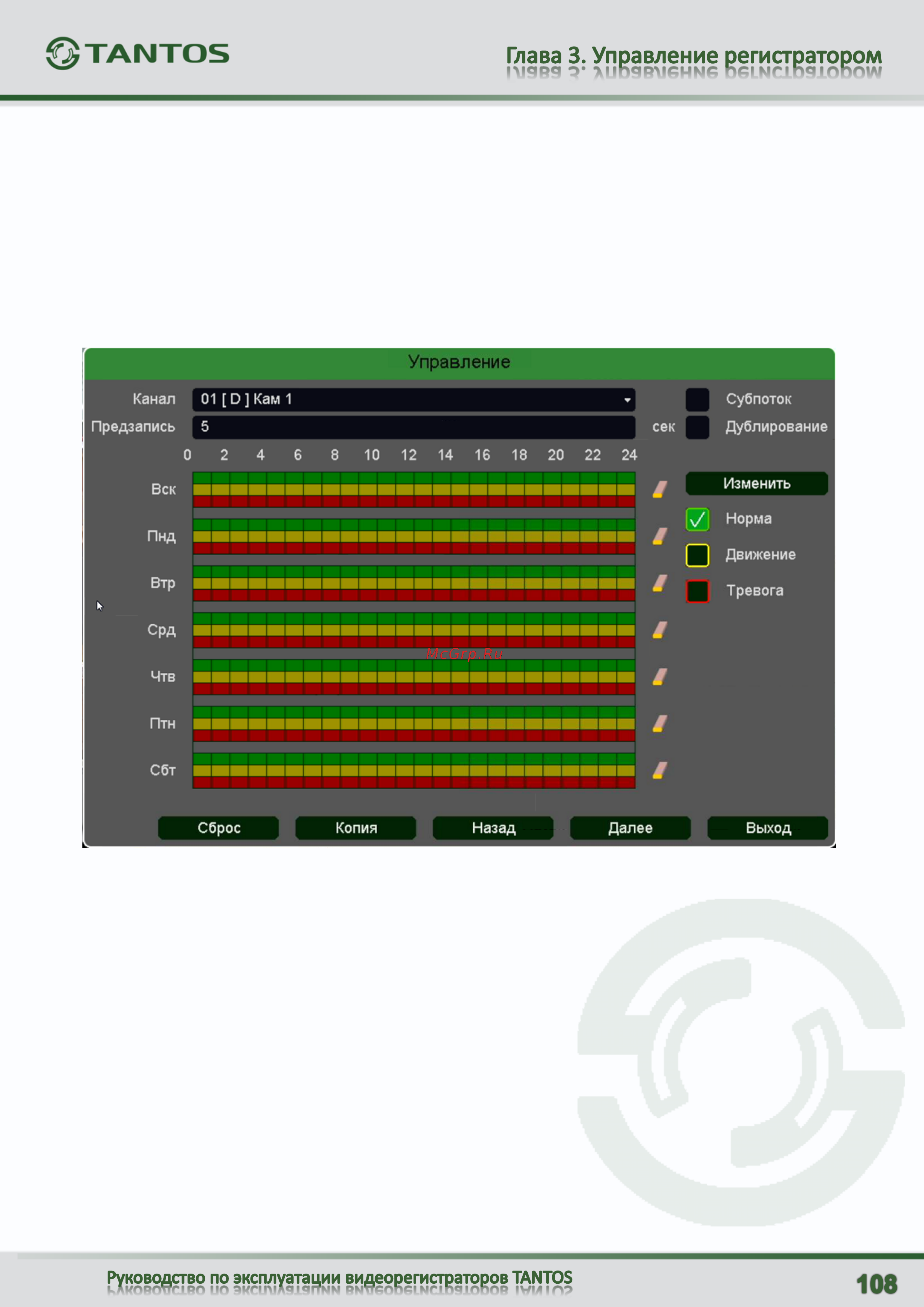 Tantos TSr-UV1621 Eco Инструкция по эксплуатации онлайн [109/125] 312126