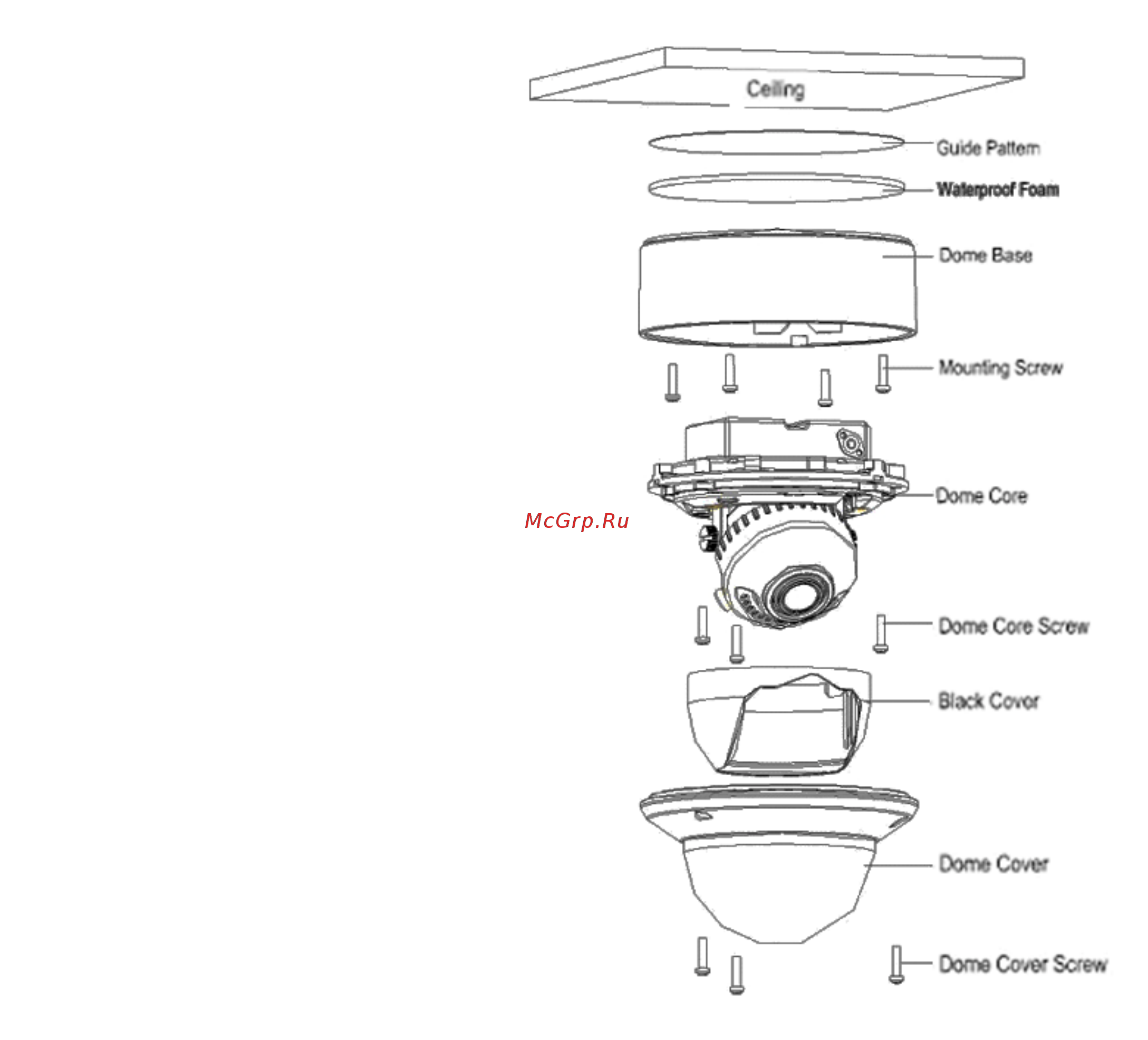 Hikvision DS-2CC5173P-VPIRH [10/37] Chapter 2 installation