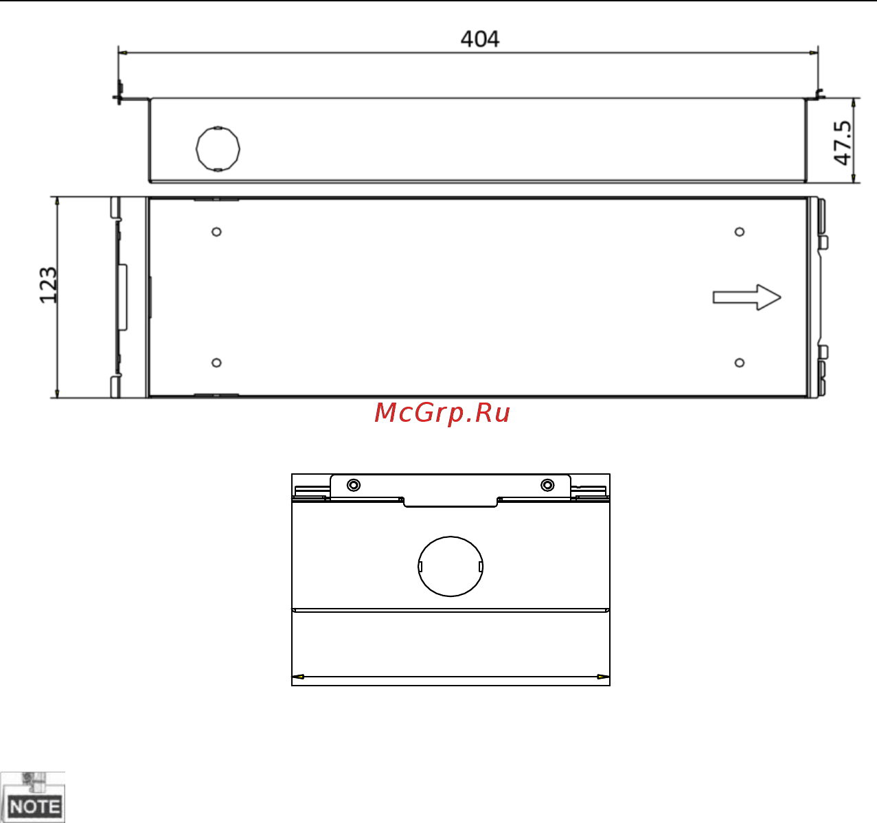 Hikvision DS-KD6002-VM [24/113] Установка ds kd8102 v на стену с монтажной коробкой