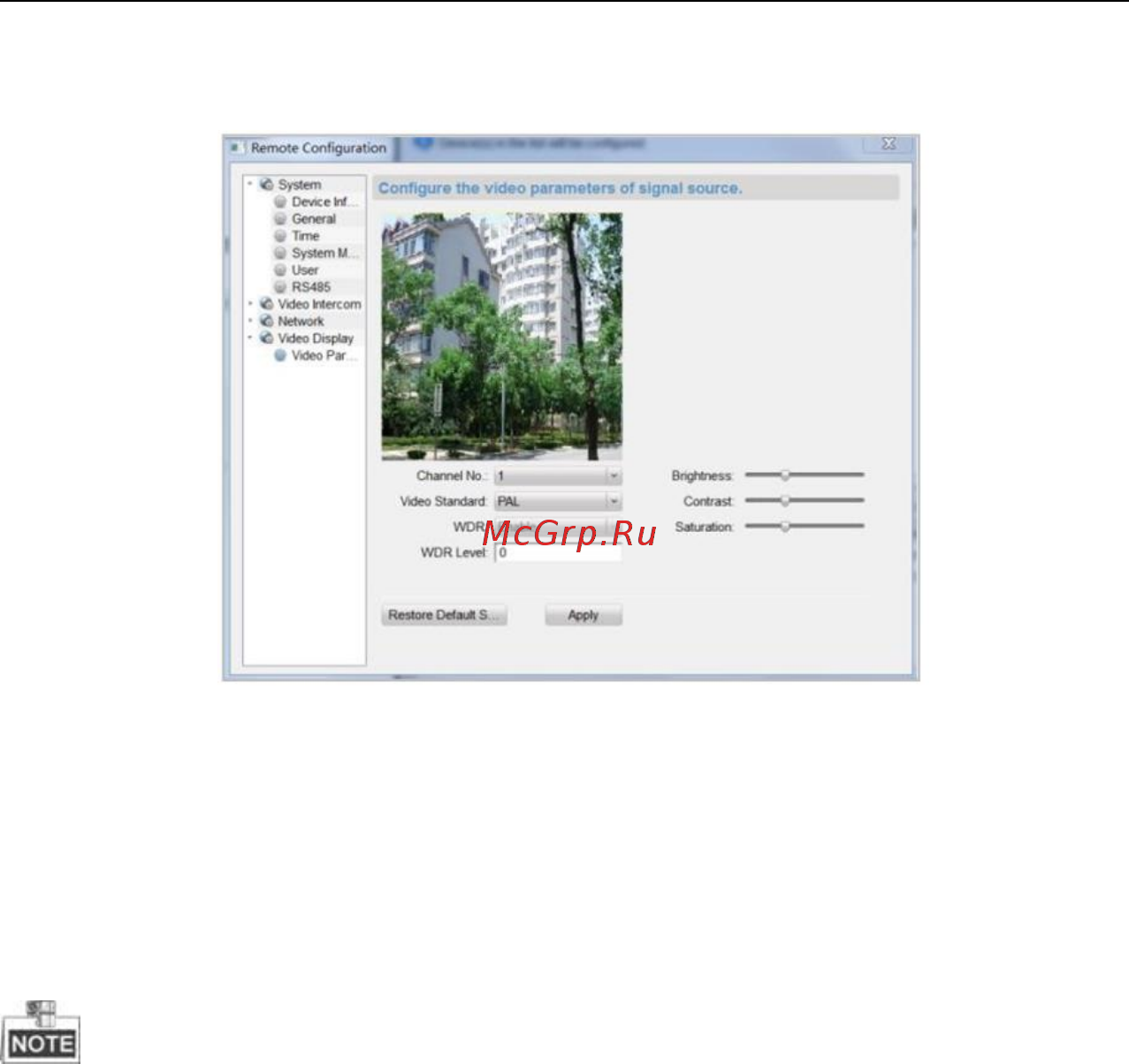Hikvision DS-KD6002-VM Инструкция по эксплуатации онлайн [74/113] 312363