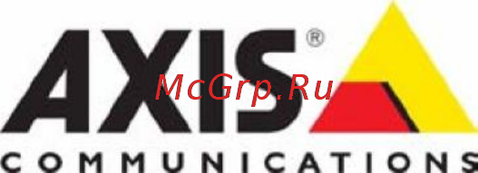 Axis M1011 Инструкция по эксплуатации онлайн