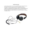 Marshall Major Black Инструкция по эксплуатации