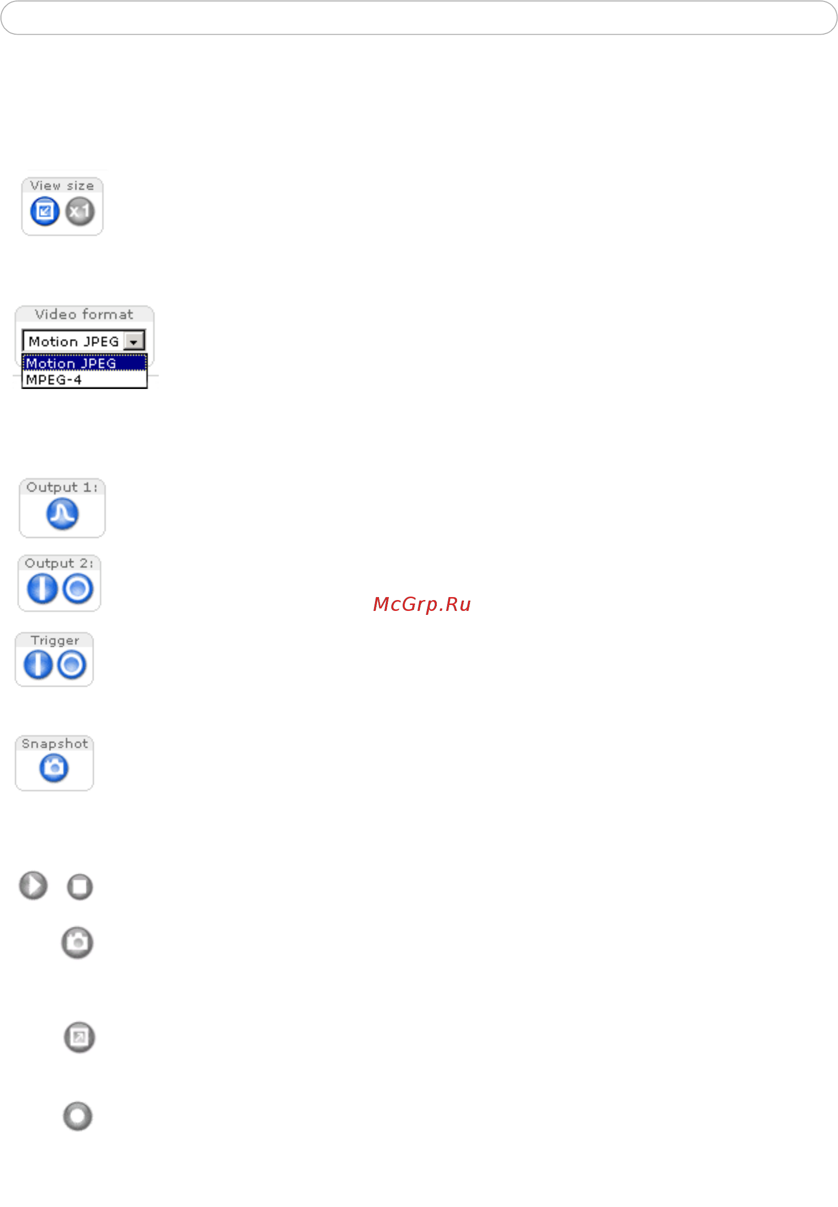 Axis 216FD-V [12/69] The live view page