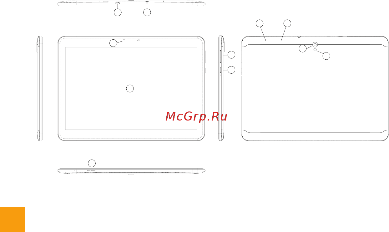 Digma Plane 1570N 3G PS1185MG Черный Инструкция по эксплуатации онлайн [10/28] 381557