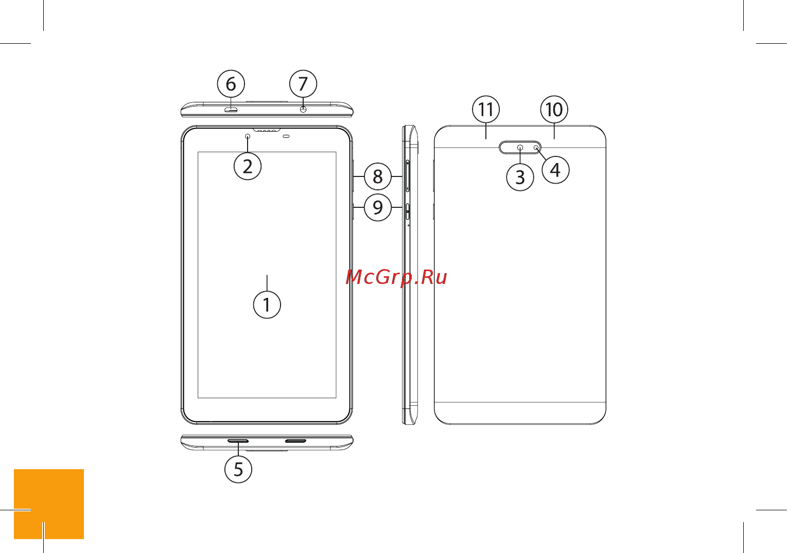 Digma Plane 7556 3G PS7170MG Инструкция по эксплуатации онлайн [9/28] 381047