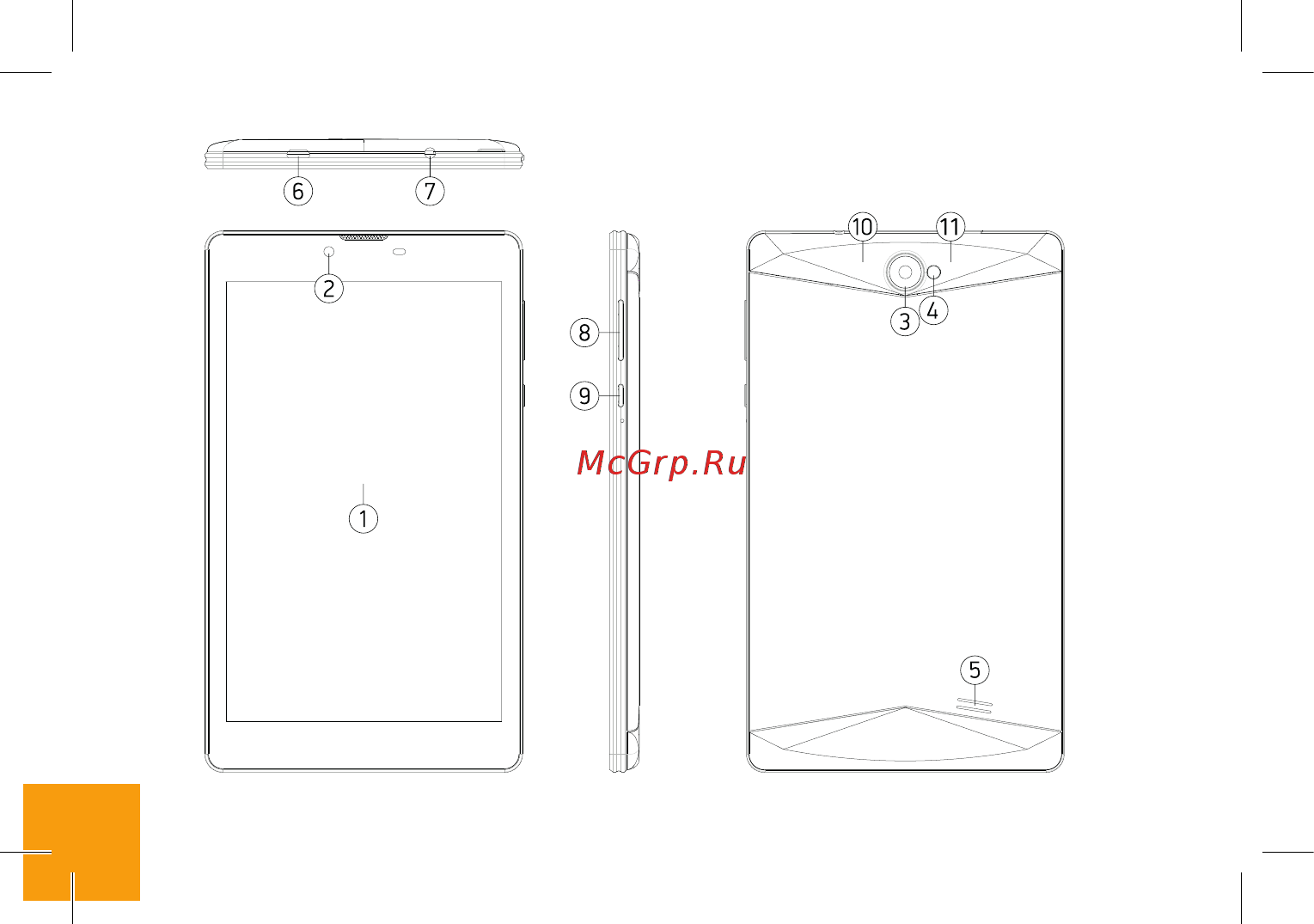 Digma CITI 7543 3G Инструкция по эксплуатации онлайн [9/28] 312746