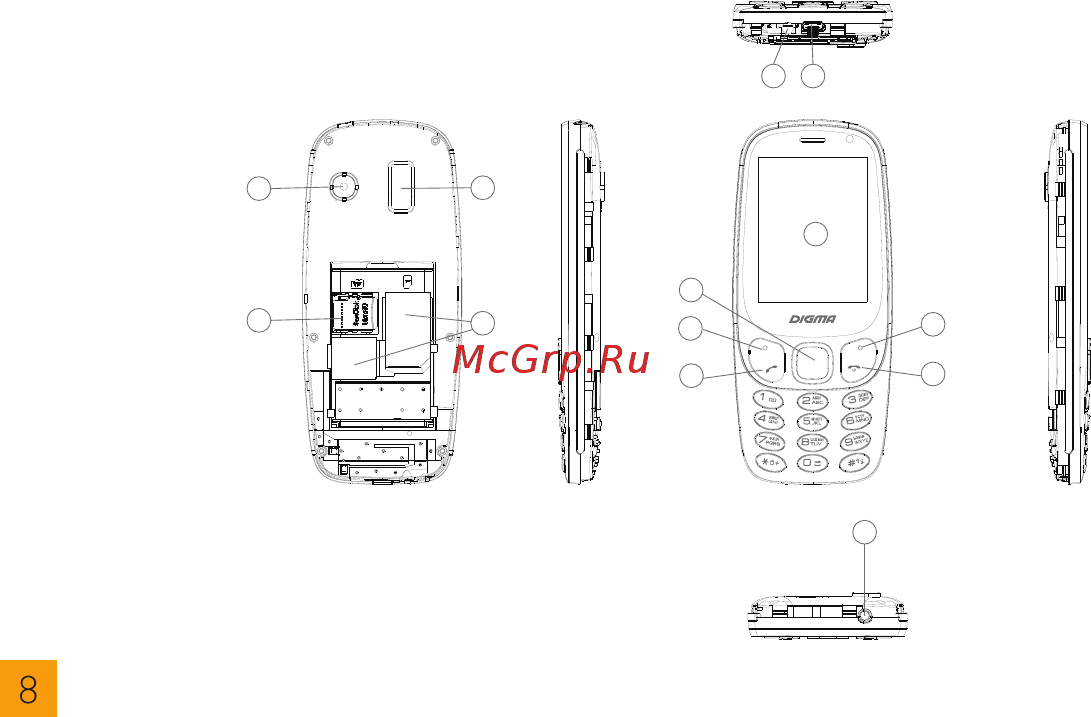 Digma LINX N331 2G Инструкция по эксплуатации онлайн [8/36] 312973