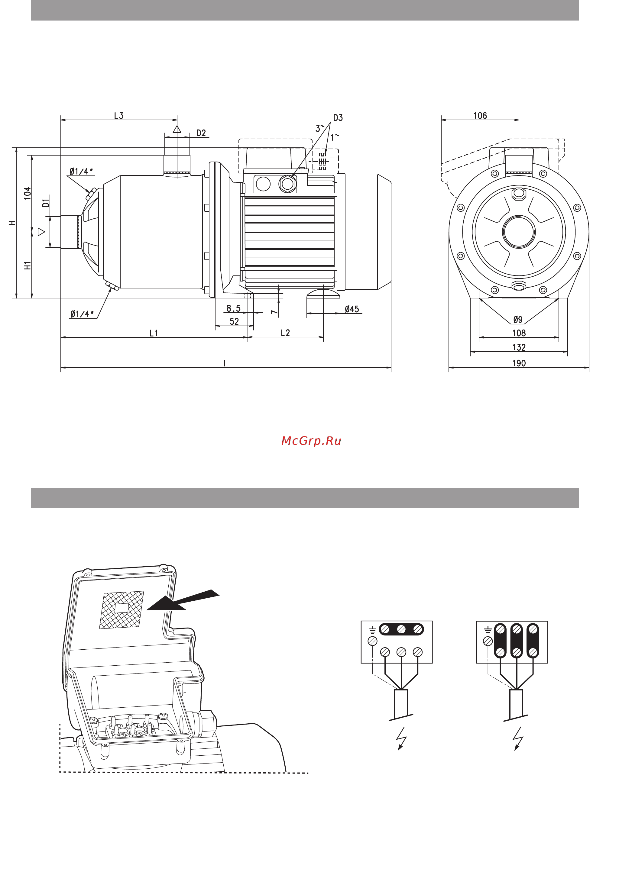 Wilo MultiPress HMP 605 Инструкция по монтажу и эксплуатации онлайн [4/13] 313042