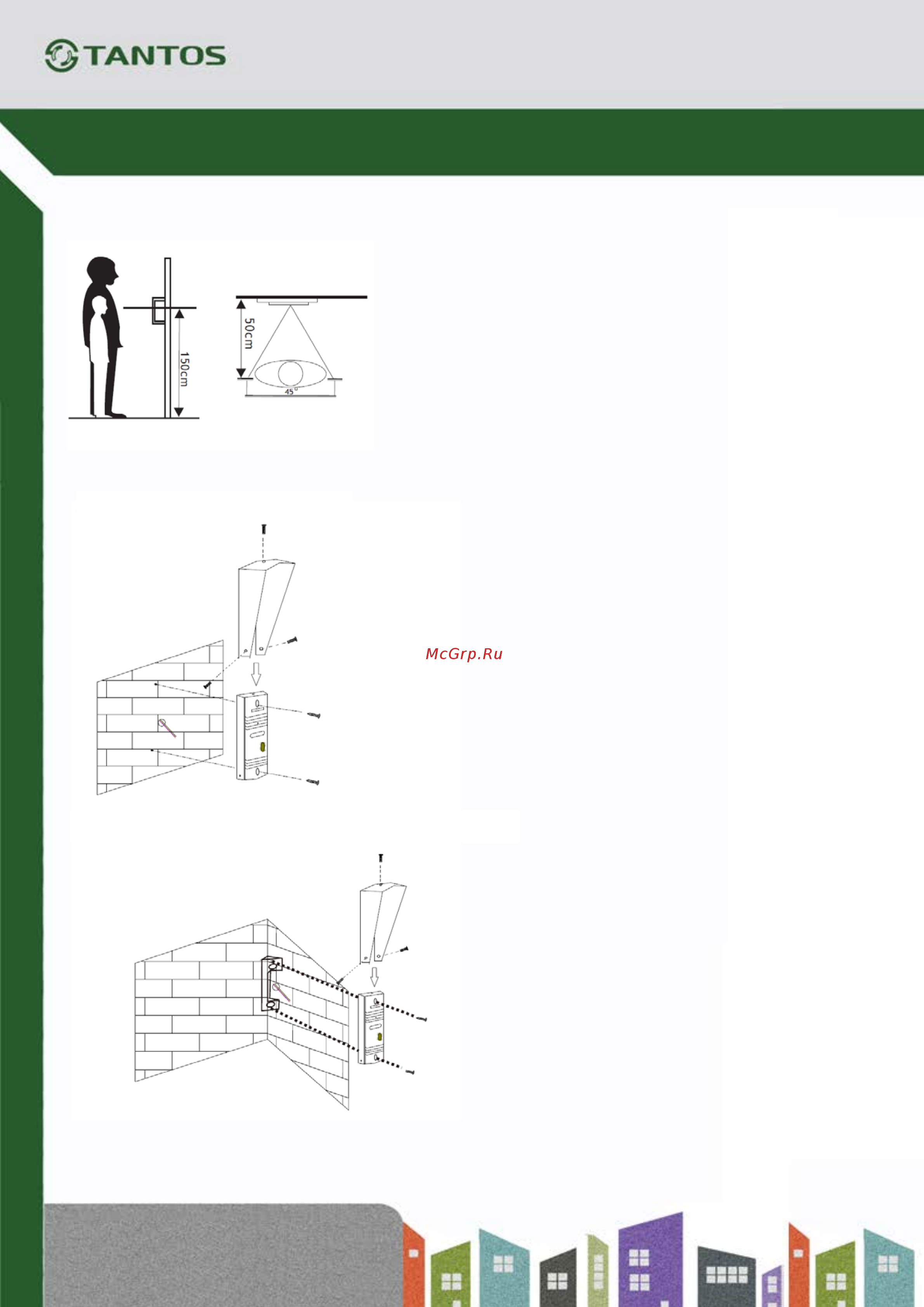 Tantos WALLE + [2/2] Накладная установка под углом