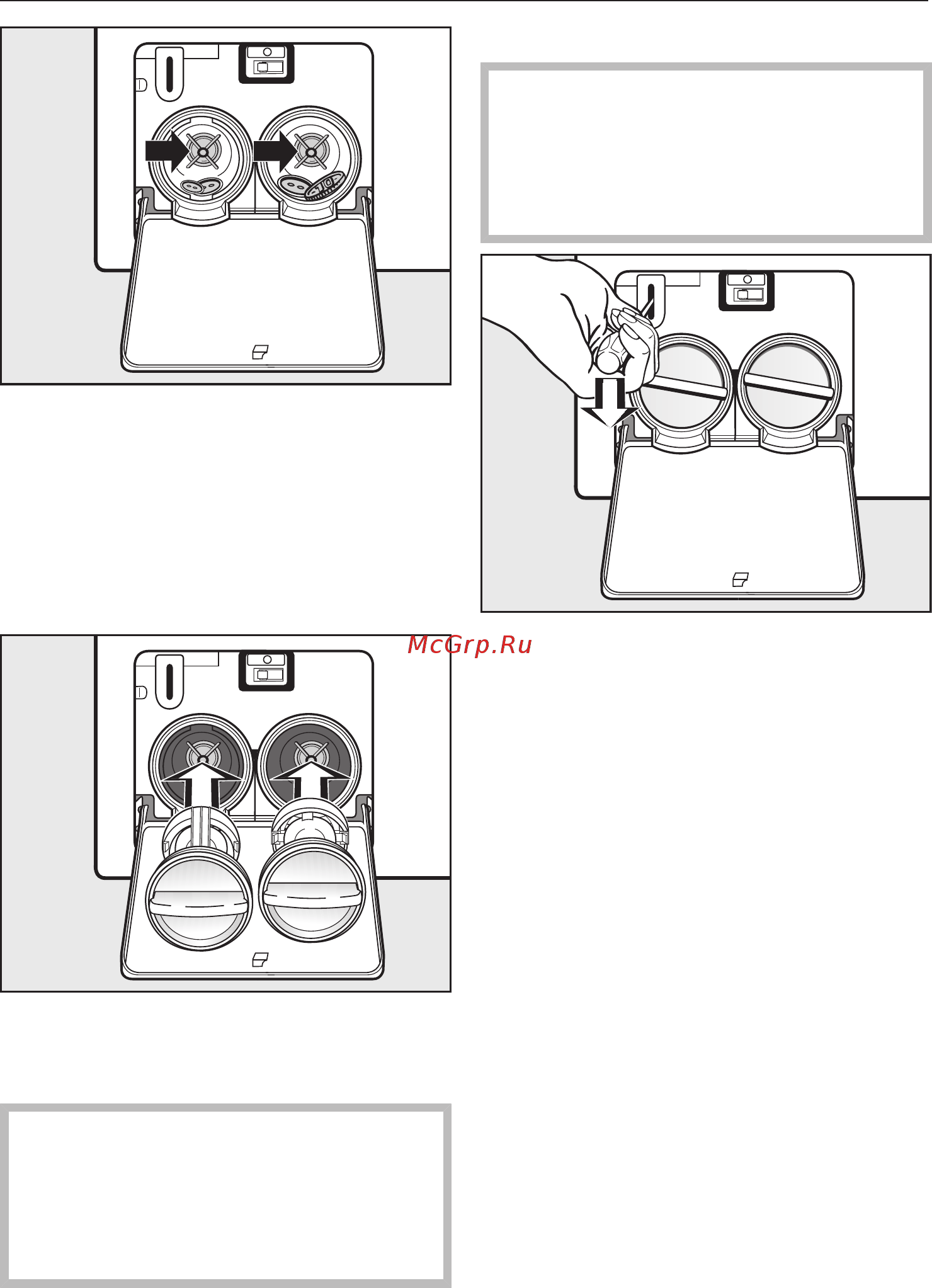 Miele WCE320 [64/94] Открывание дверцы