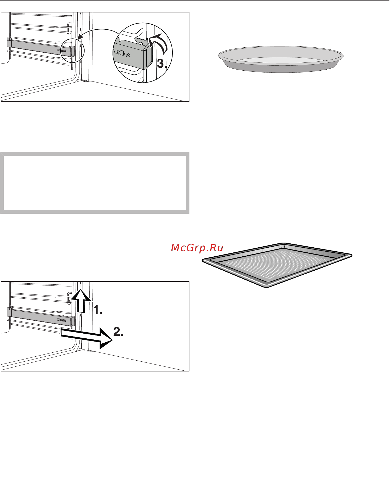 Miele H6860BP EDST/CLST [31/159] Круглая форма для выпечки