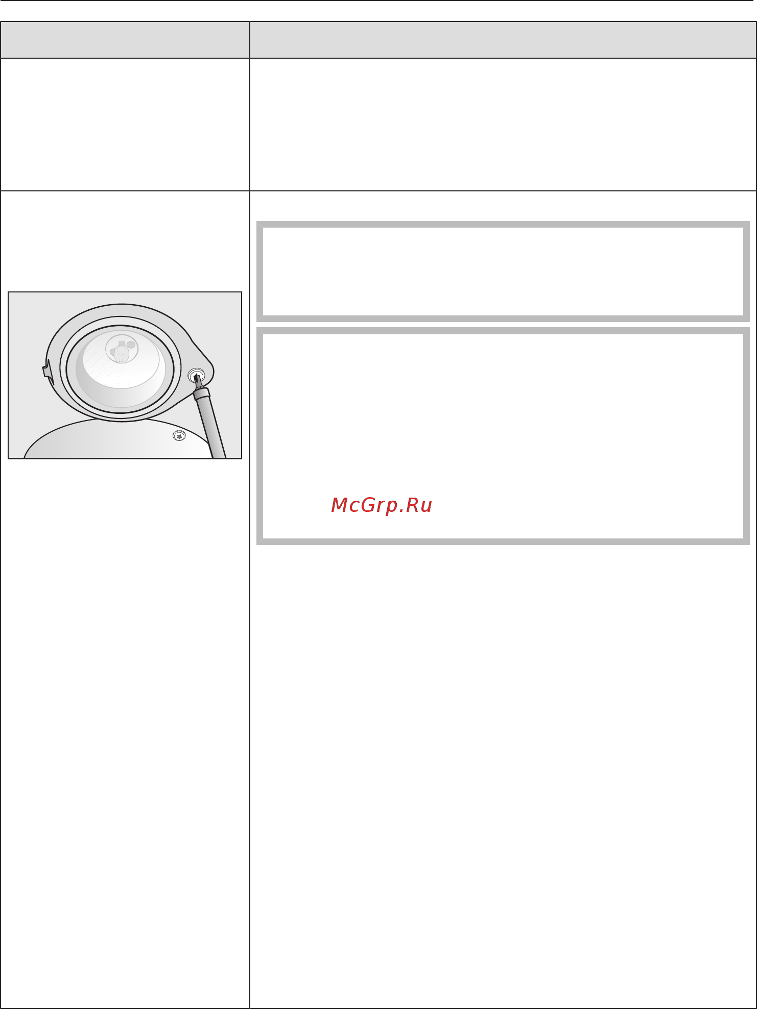 Miele H6800BMX GRGR [146/160] Что делать если