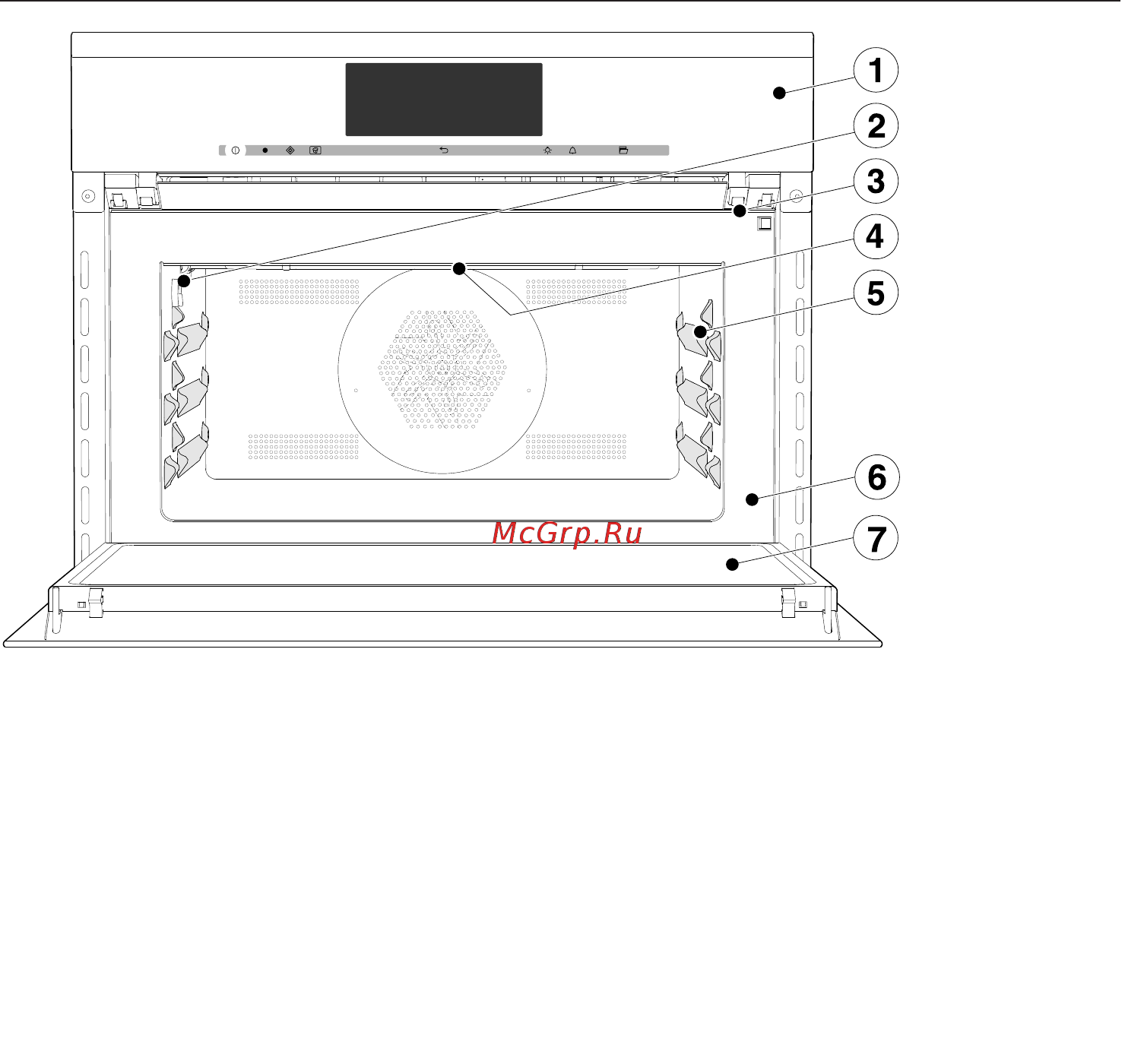 Miele H6800BMX GRGR [24/160] Обзор духового шкафа с свч