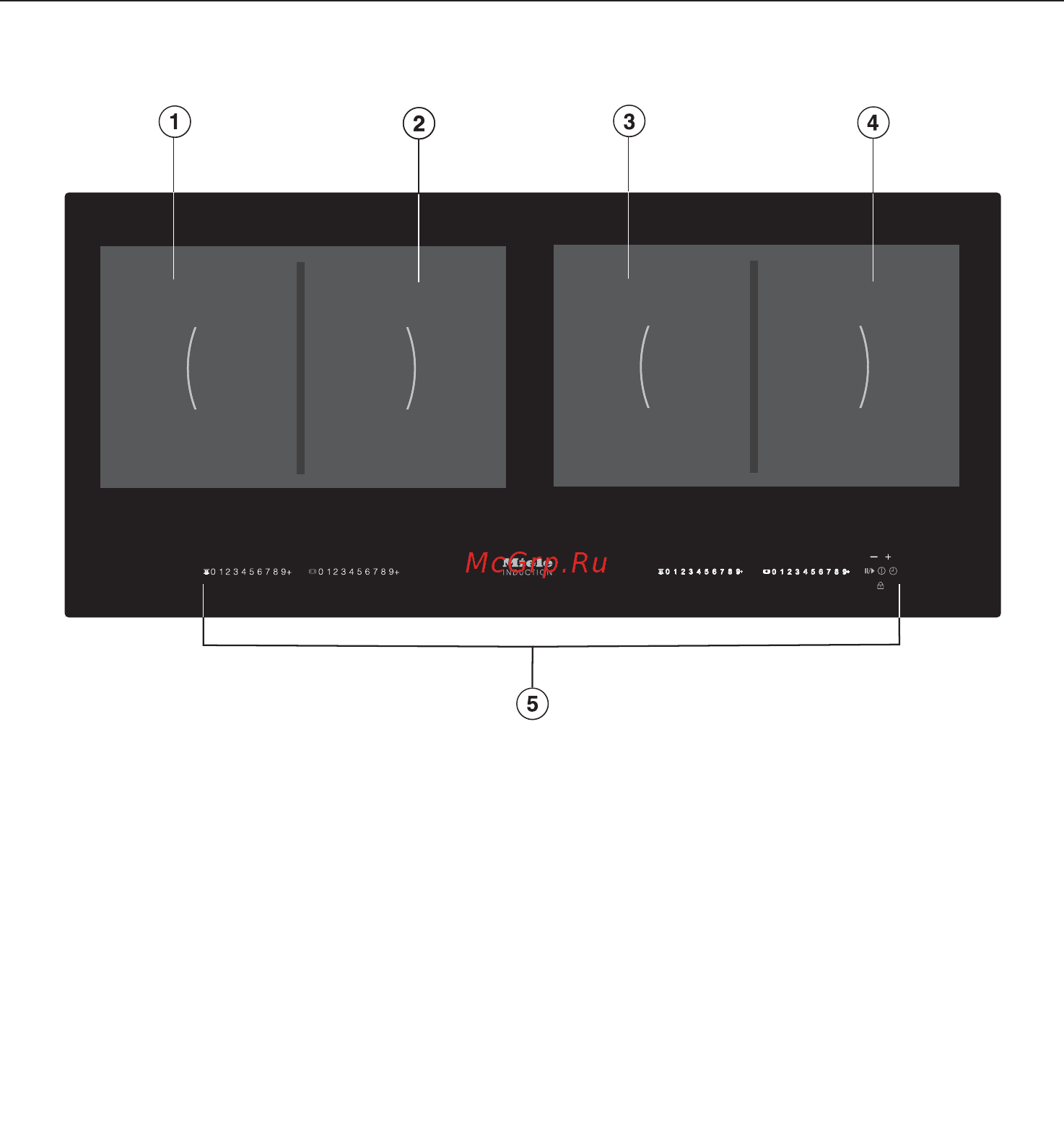 Miele KM6381 [16/65] Варочная панель