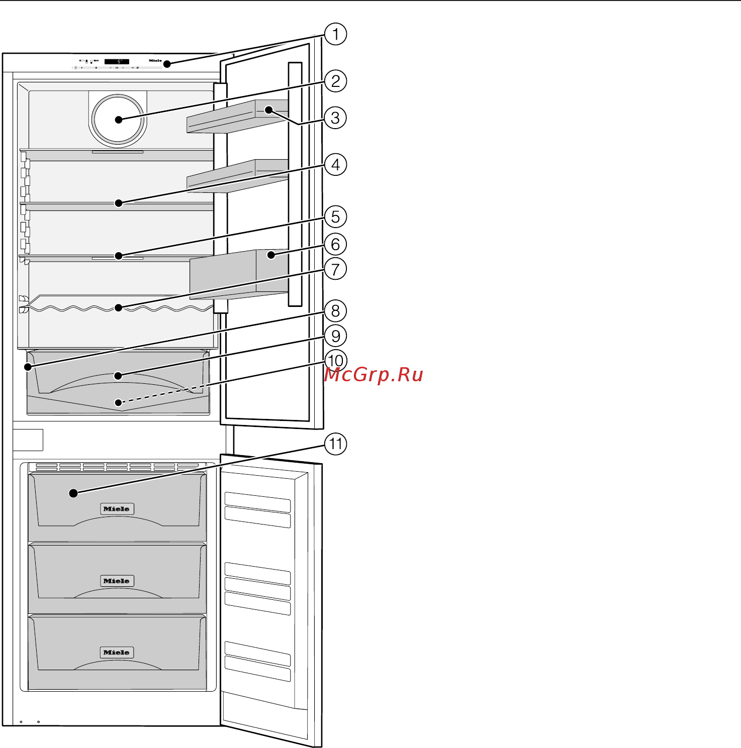 Miele KFNS37432iD [20/104] Описание прибора