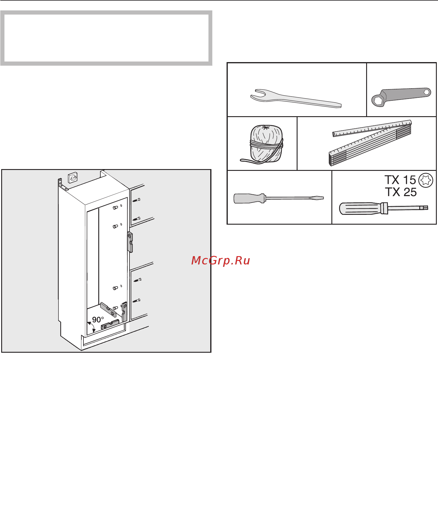 Miele KFNS37432iD [83/104] Встраивание прибора