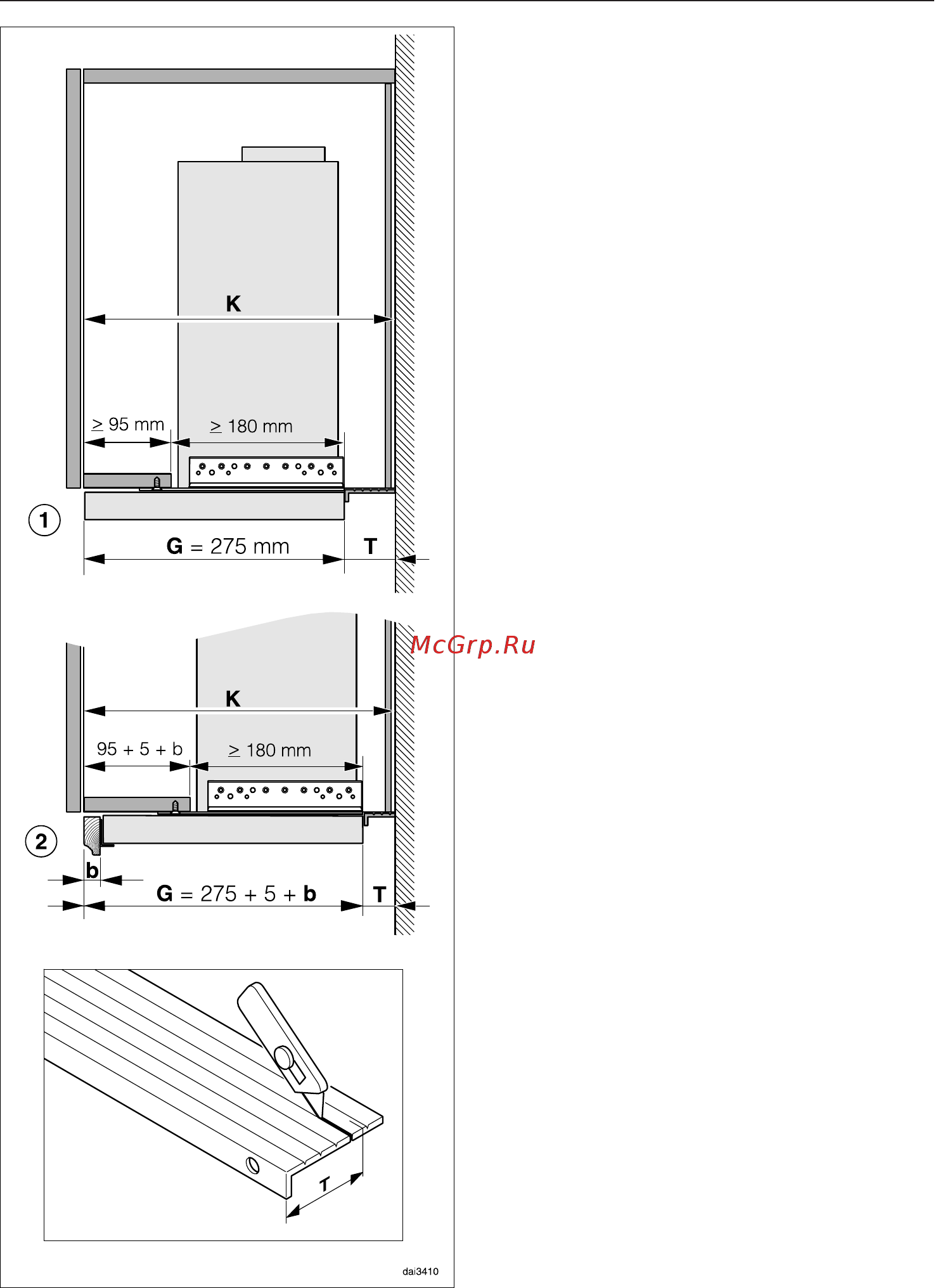 Miele DA3466 EDST [33/51] Монтаж