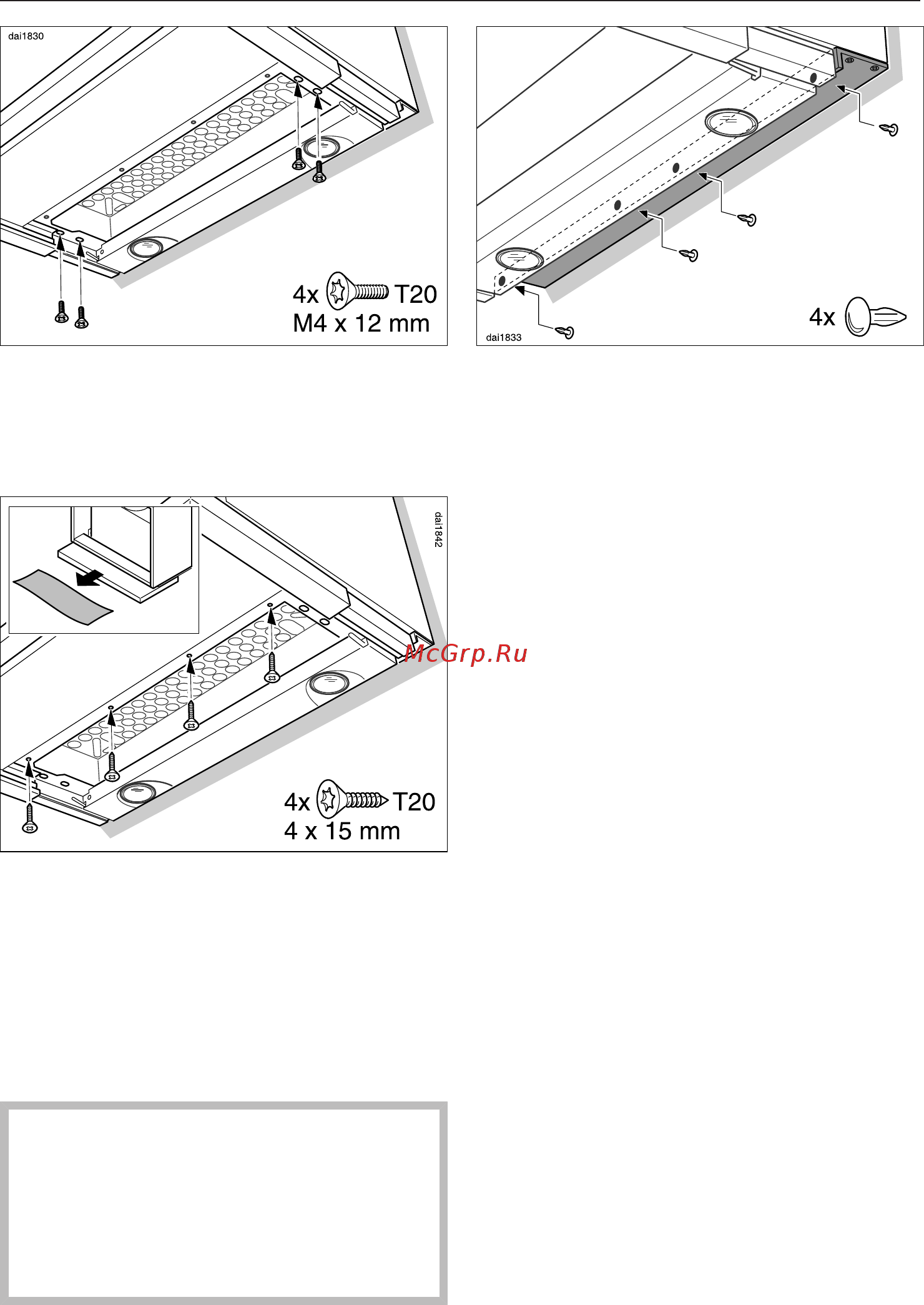 Miele DA3466 EDST [36/51] Монтаж