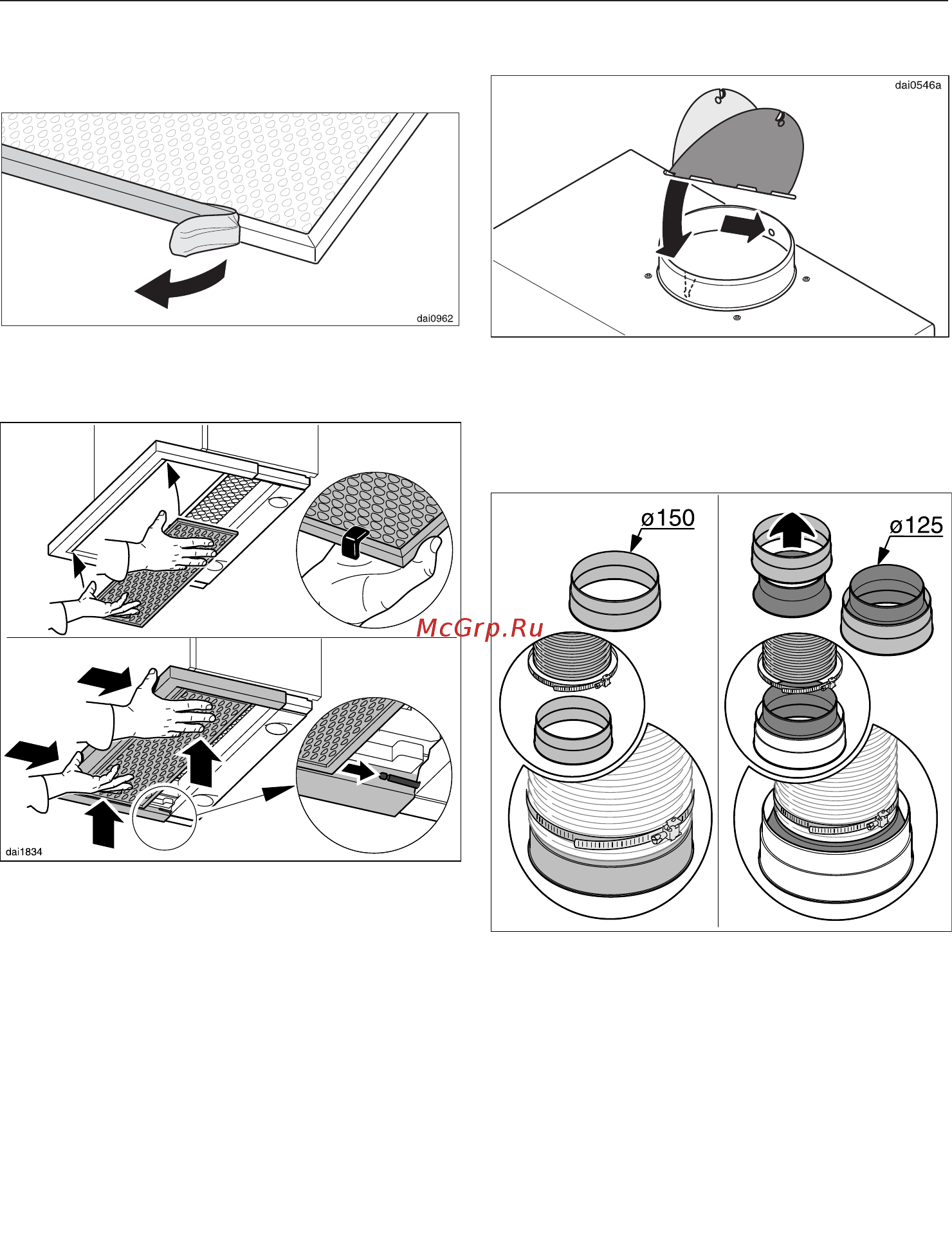 Miele DA3466 EDST [38/51] Монтаж
