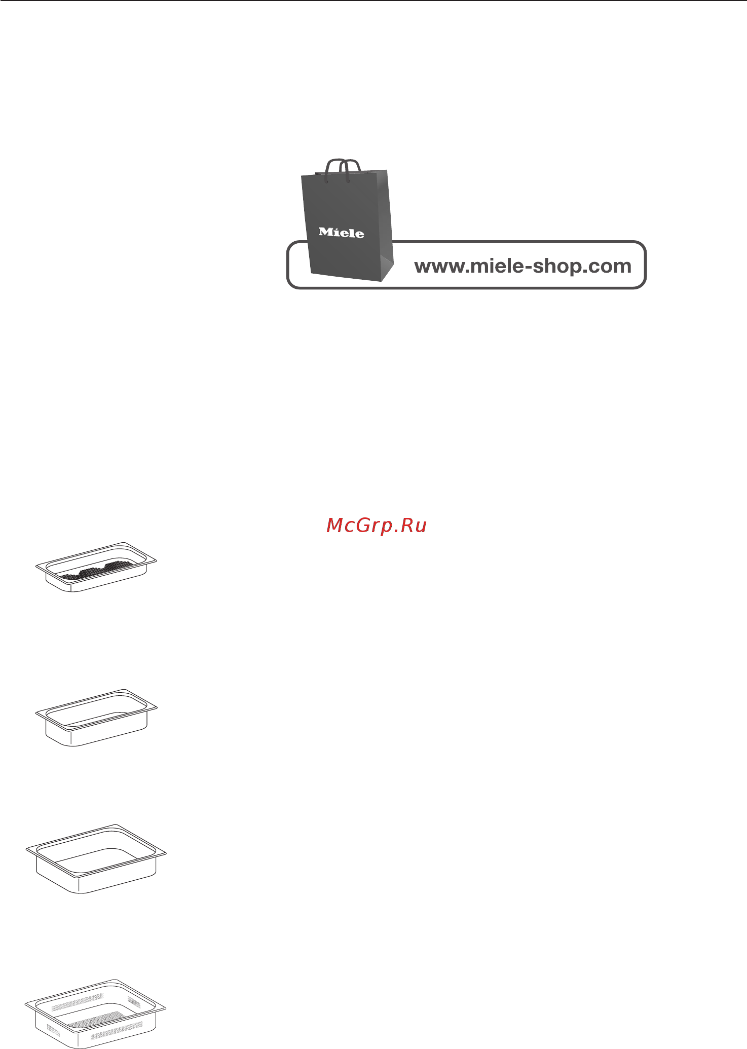 Miele DG6800 BRWS [128/148] Êîíòåéíåðû 128