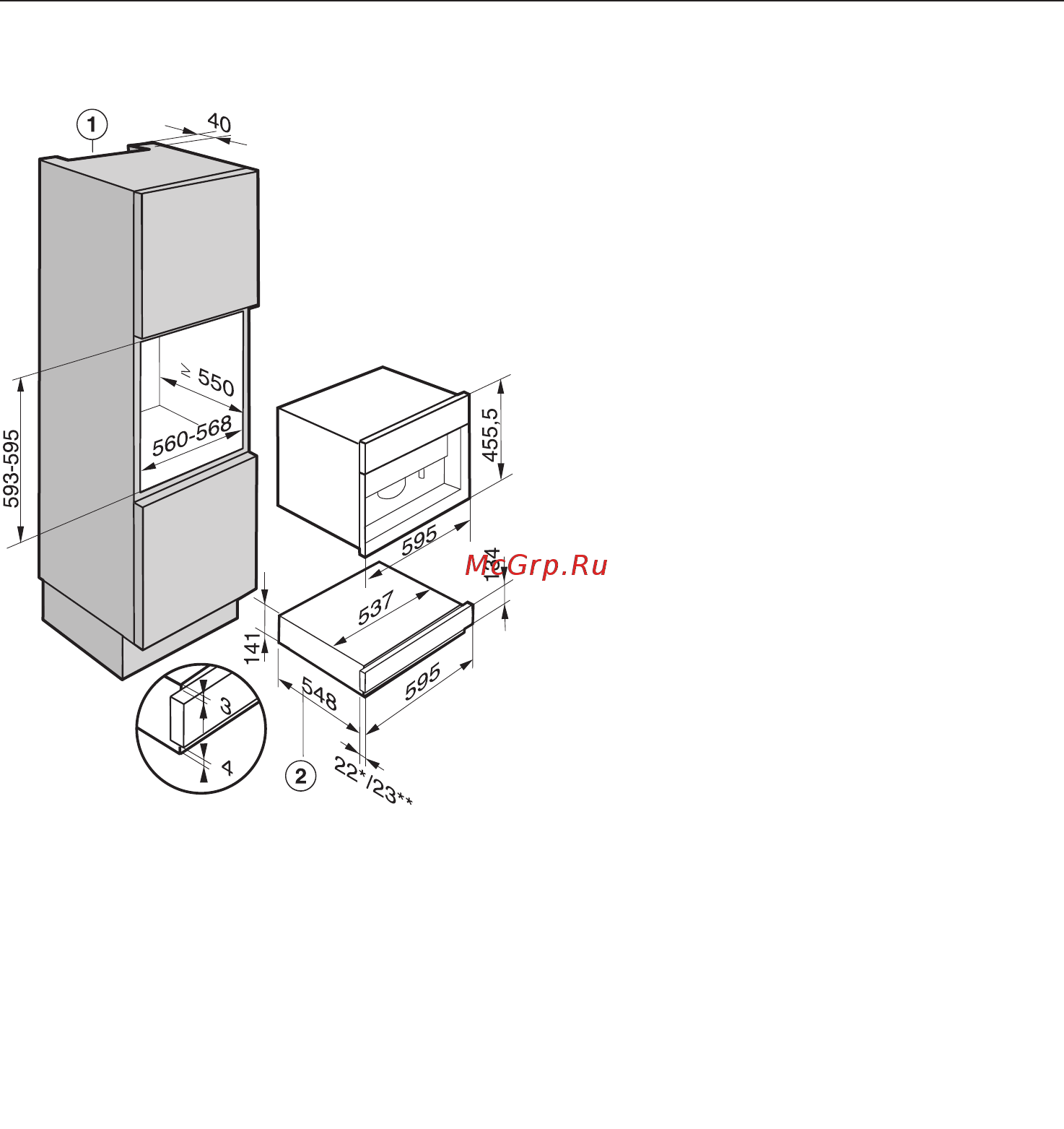 Miele EVS6214 GRGR [47/64] Evs с cva 6401 cva 68xx