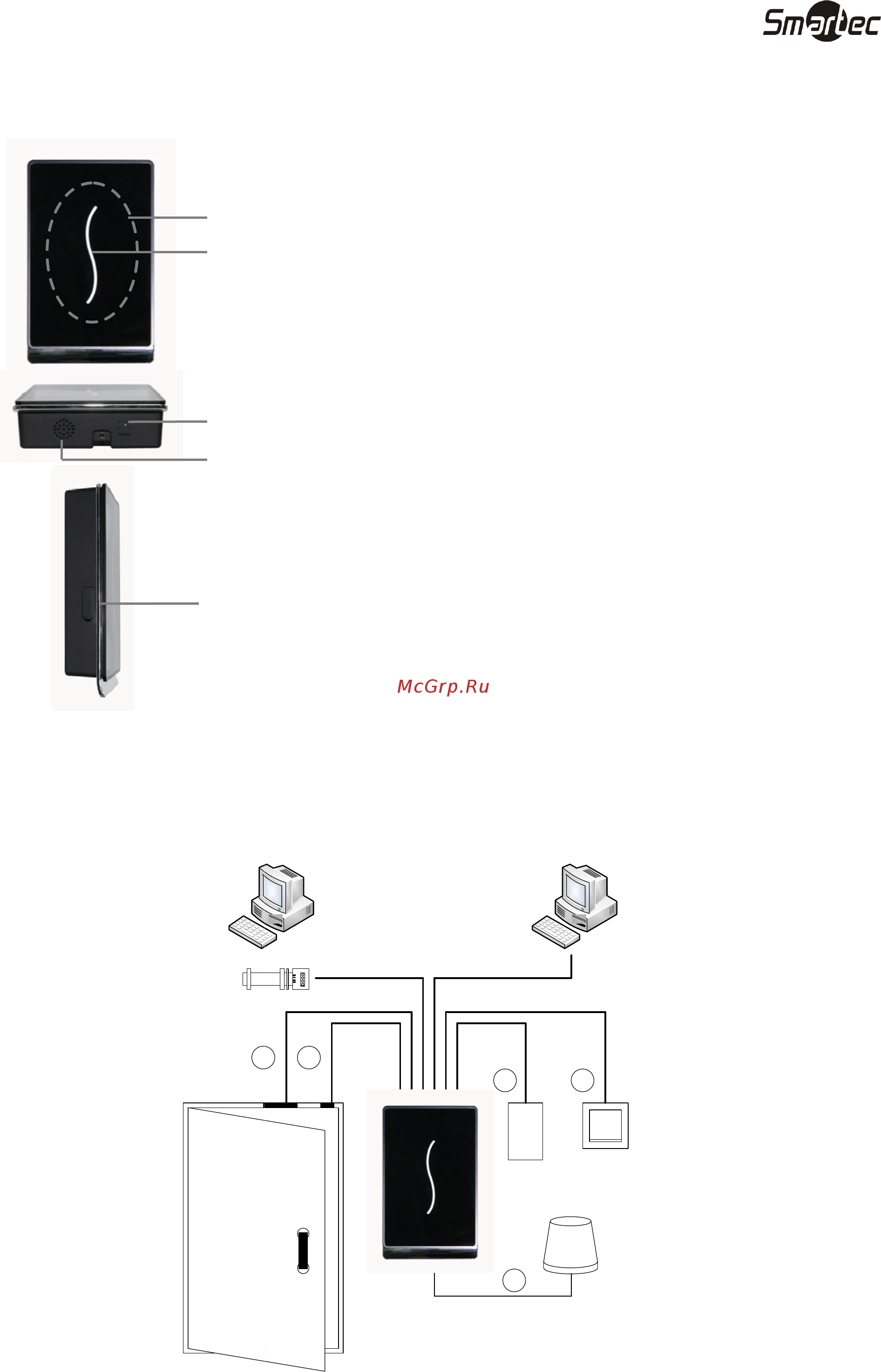Smartec ST-NC120F [4/15] Конфигурация системы
