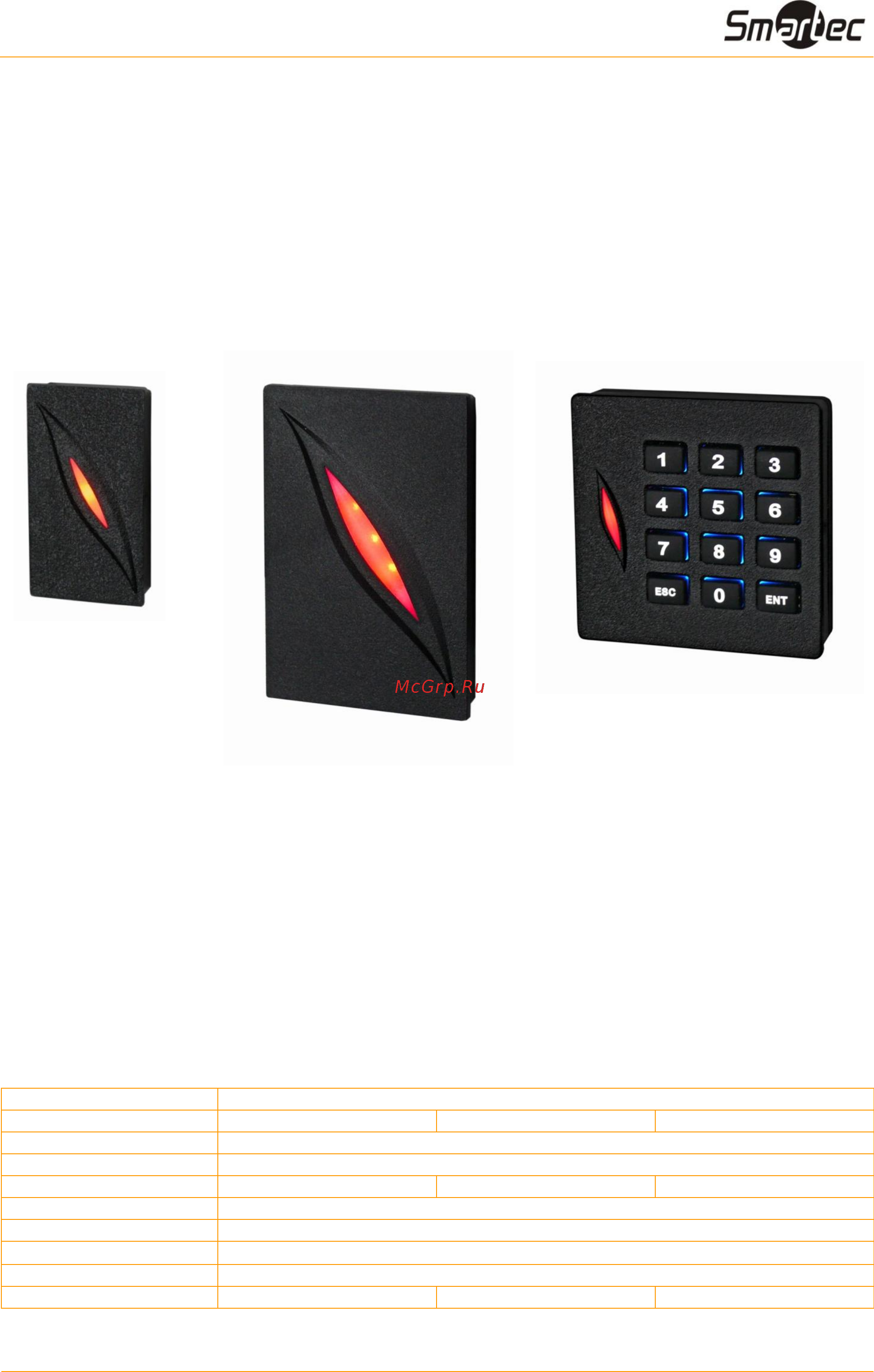 Smartec ST-PR160MK Описание онлайн