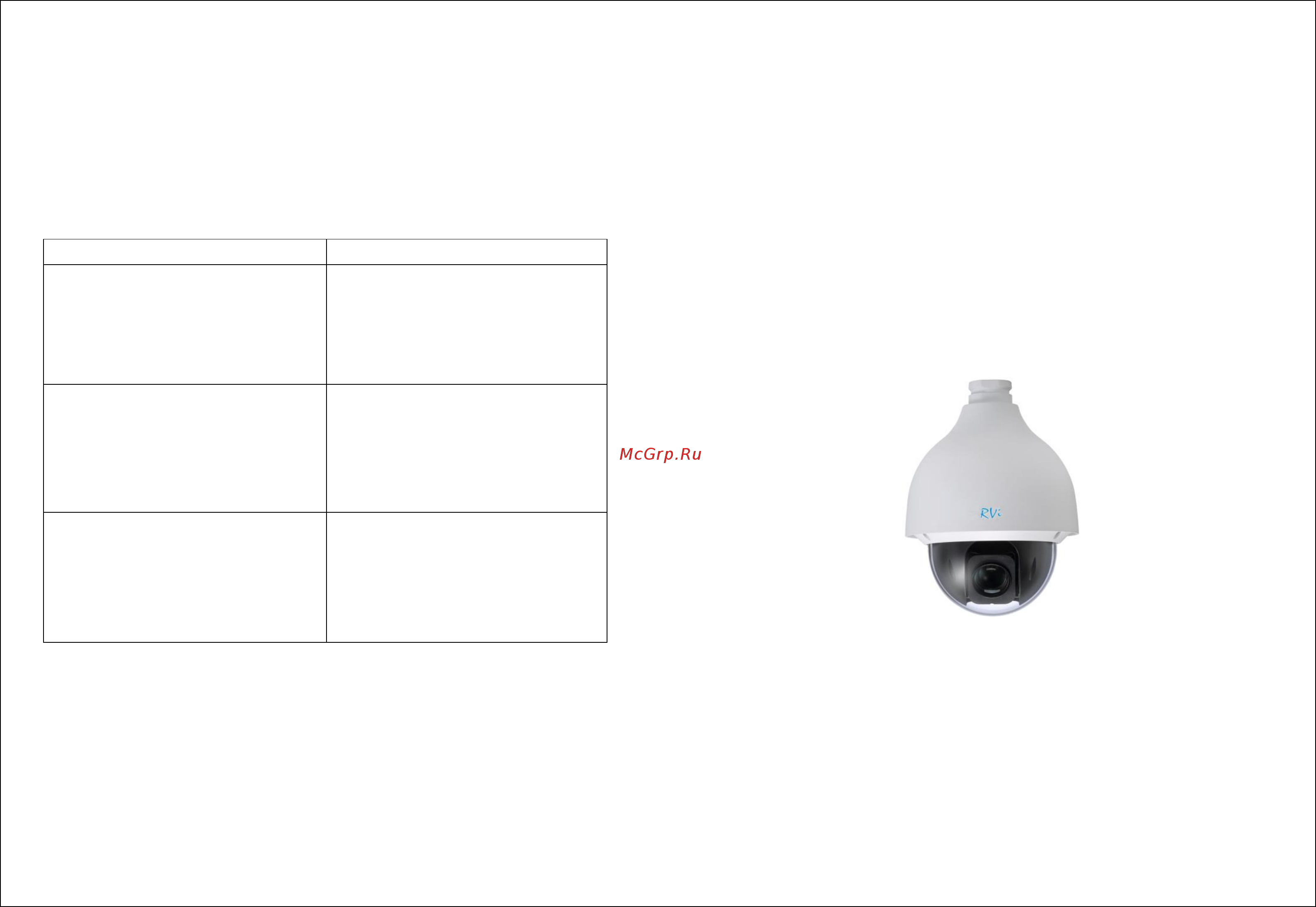 RVi RVi-IPC52Z30-A1-PRO Паспорт онлайн