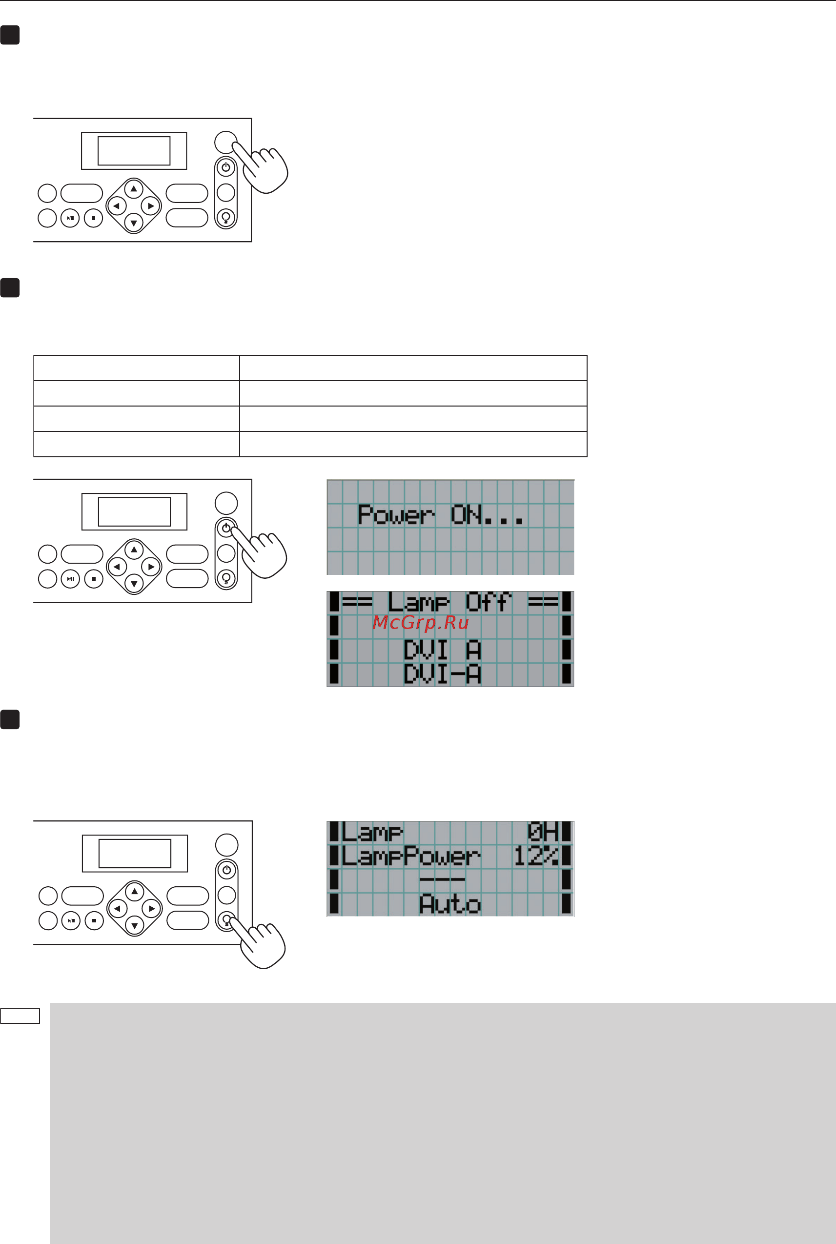 Nec NC3200S [22/70] Projection of images basic operation