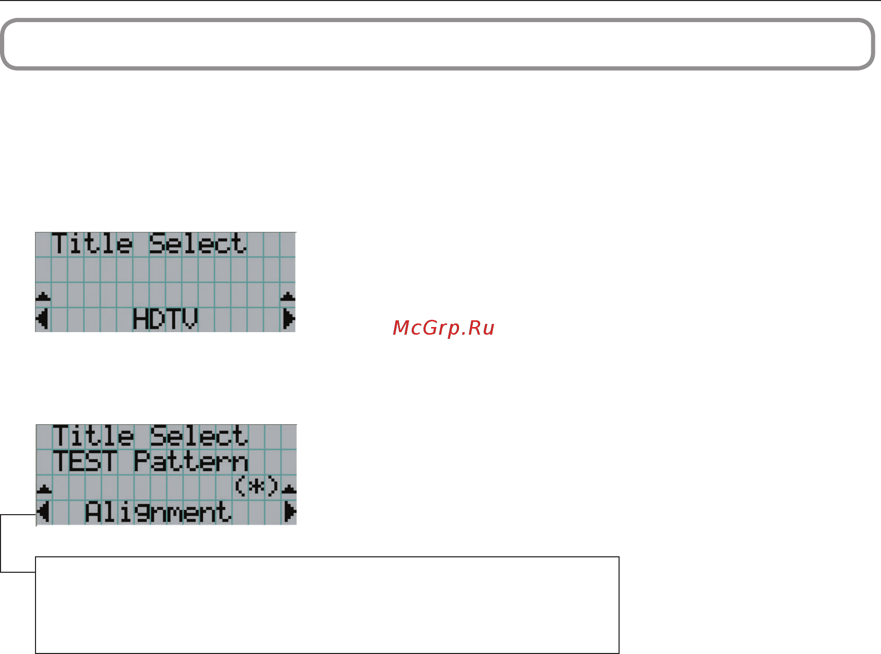 Nec NC3200S [37/70] 3 title select