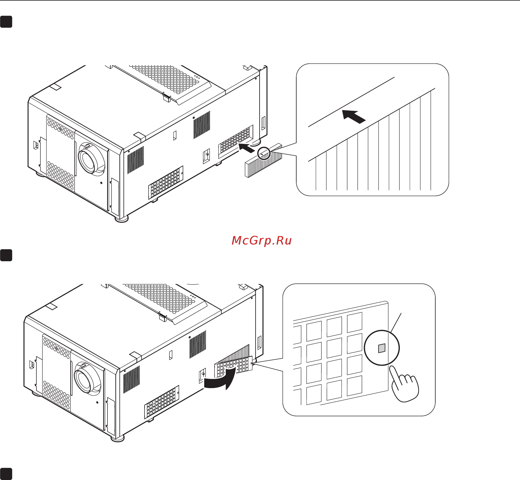 Nec NC3200S [50/70] Maintenance of your projector