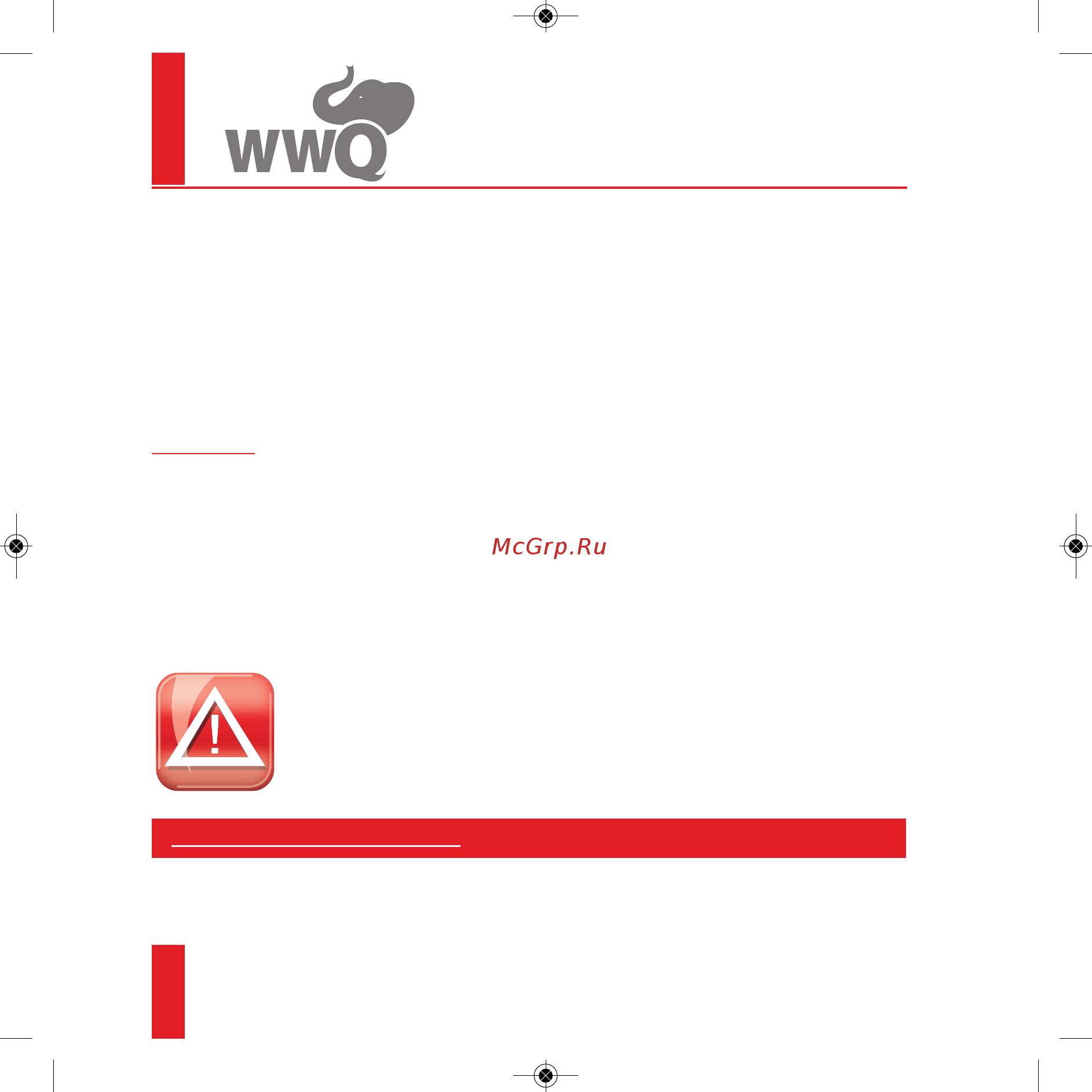 WWQ NDV 0,5/25P [2/28] Это опасно для жизни