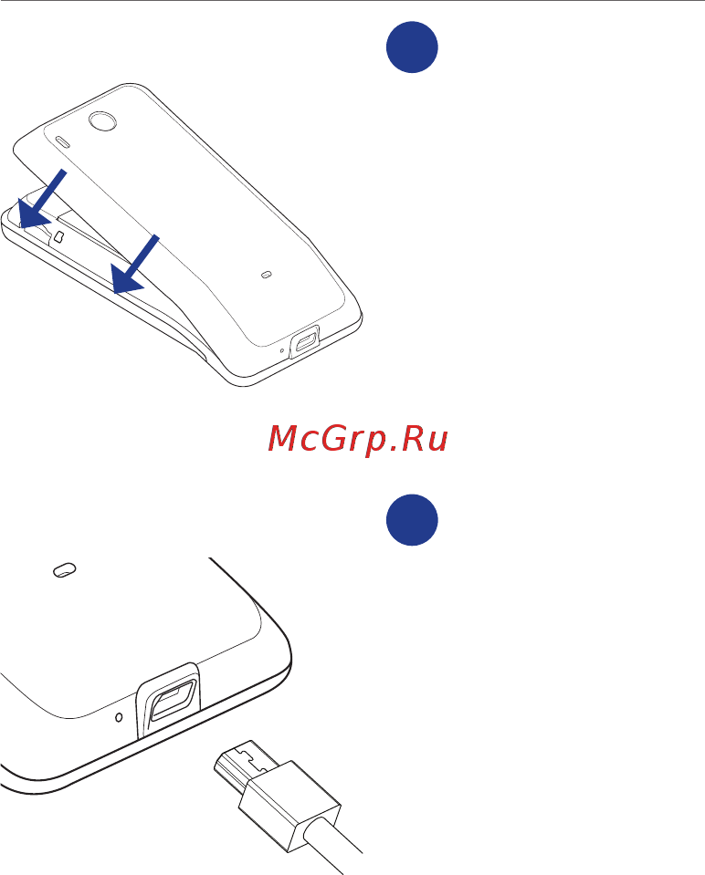 HTC Hero [7/36] Зарядите аккумулятор