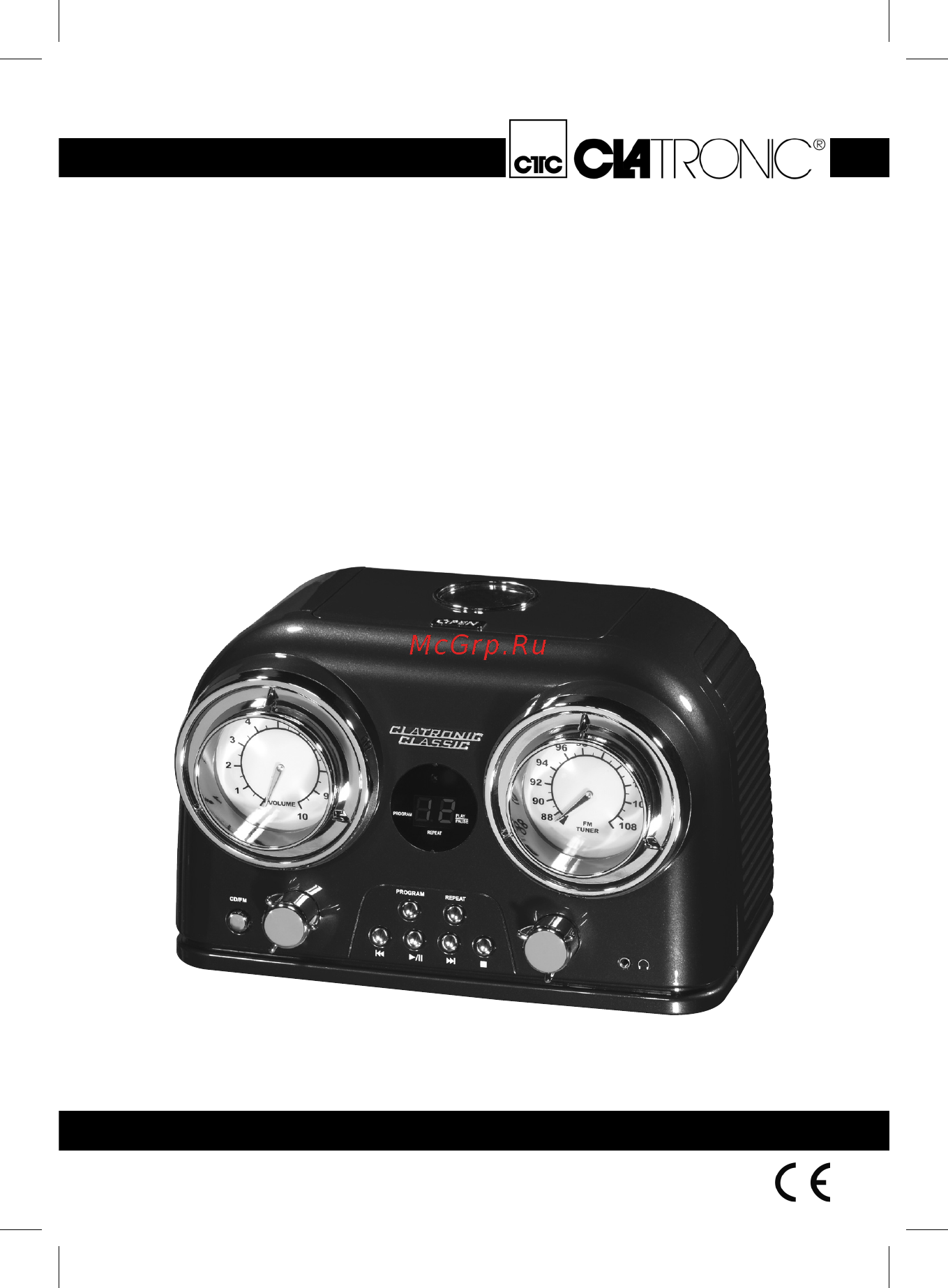 Clatronic МС 692 CD Инструкция по эксплуатации онлайн