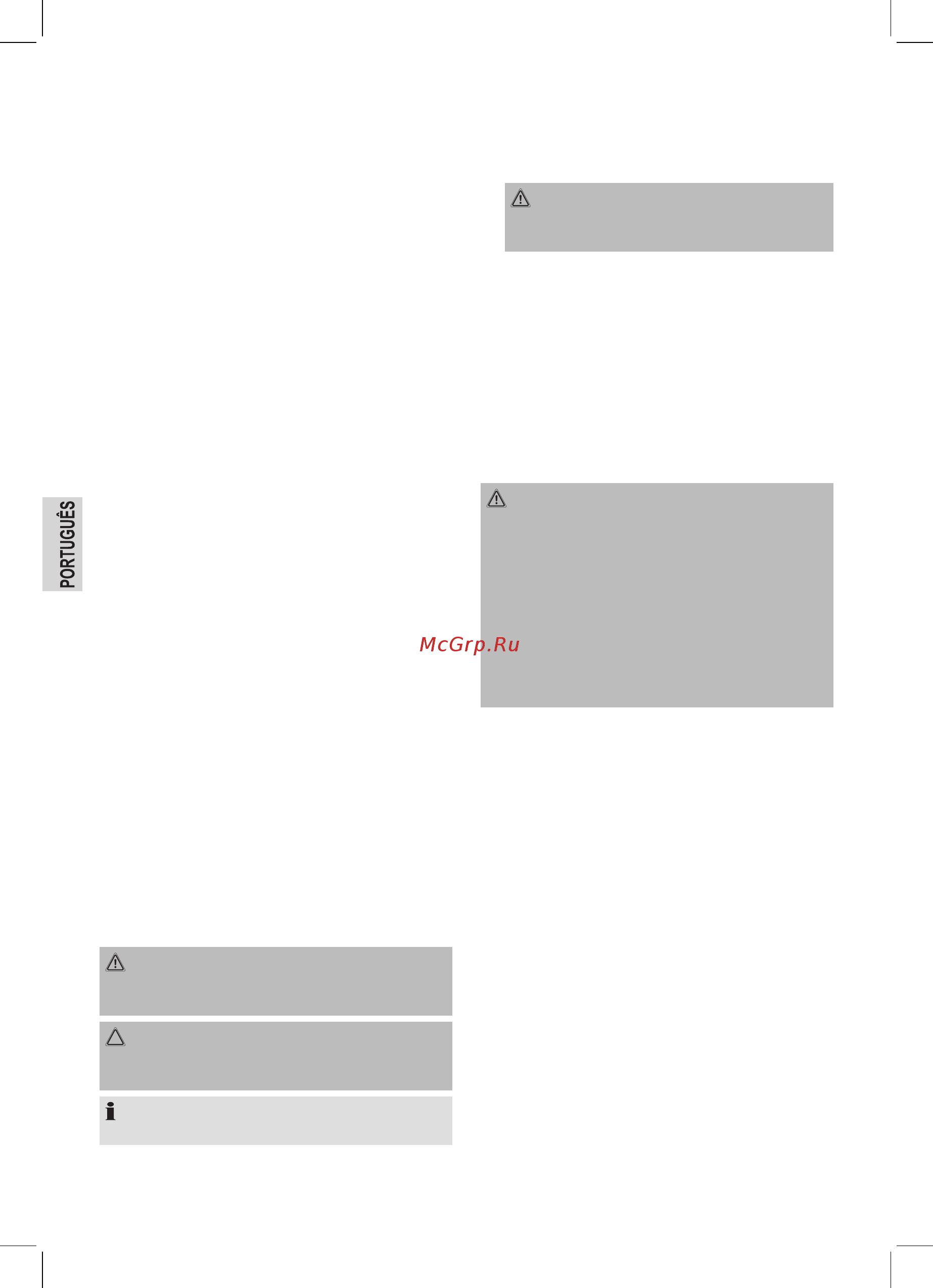 Clatronic BSR 1282 [22/54] Instruções especiais de segurança