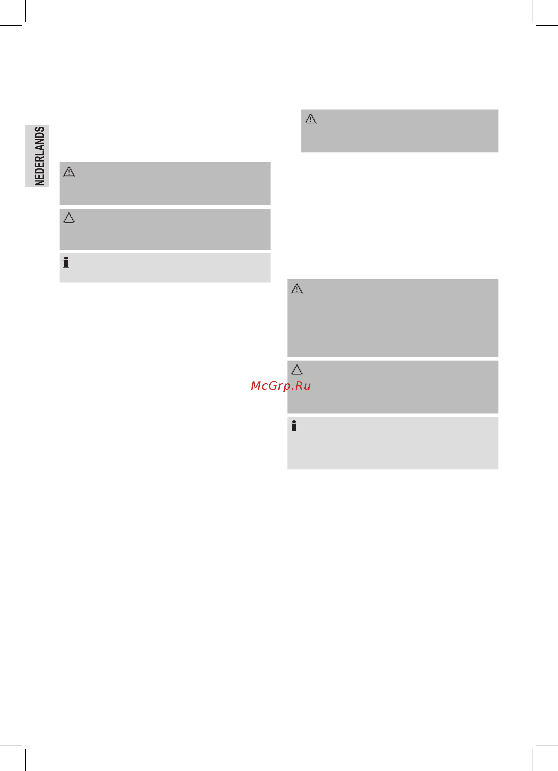 Clatronic RK 3458 [8/48] Algemene veiligheidsinstructies