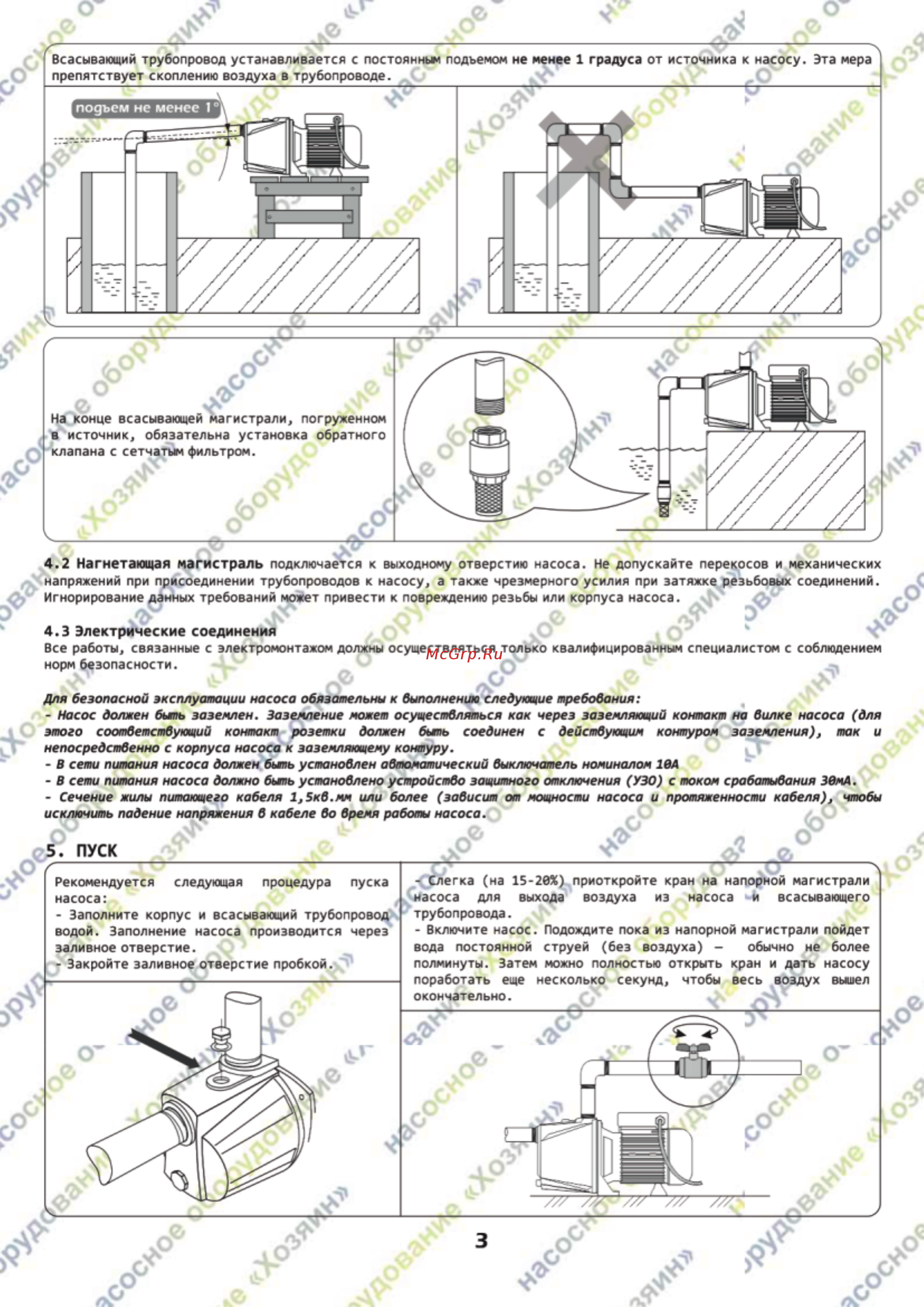 Хозяин НС-1000 [5/7] Пуск