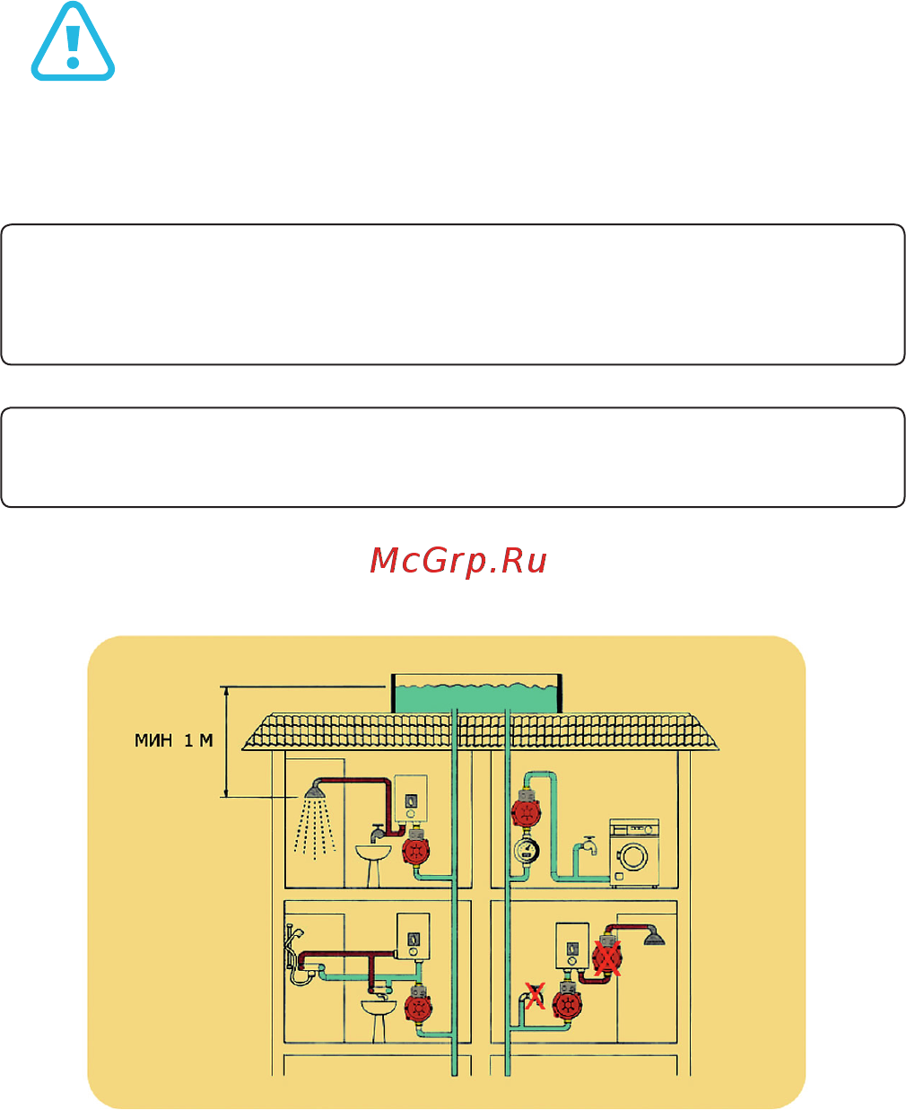 Unipump UPА 15-120 [9/13] Примеры установки