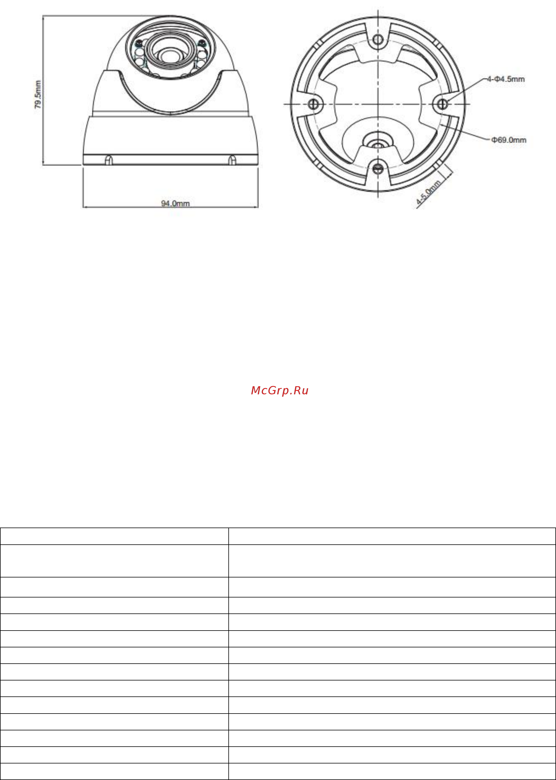 RVi CVI RVi-HDC321VB-C (3.6) Инструкция по эксплуатации онлайн [4/21] 315483