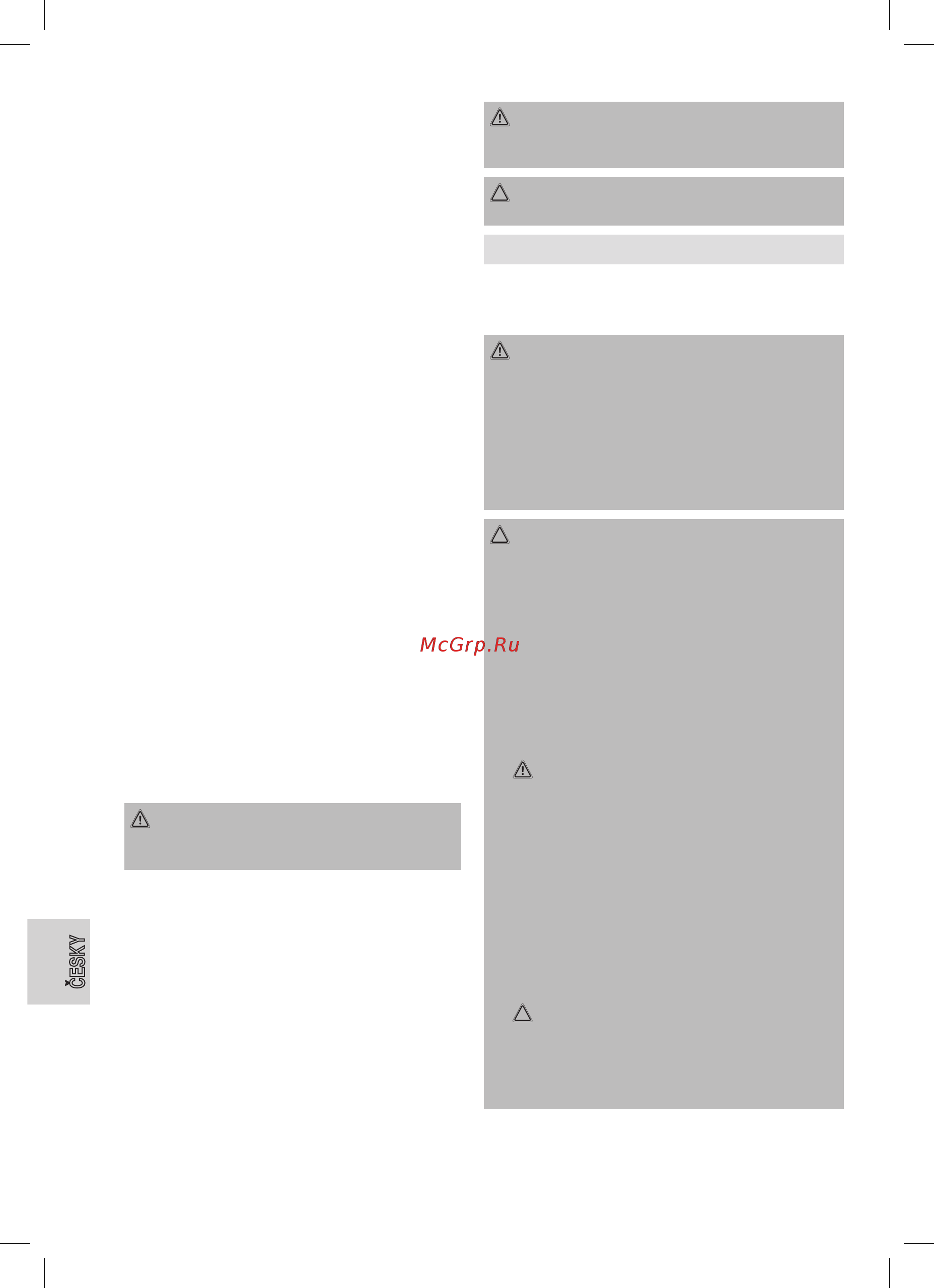 Clatronic FR 3254 [32/42] Všeobecné bezpečnostní pokyny