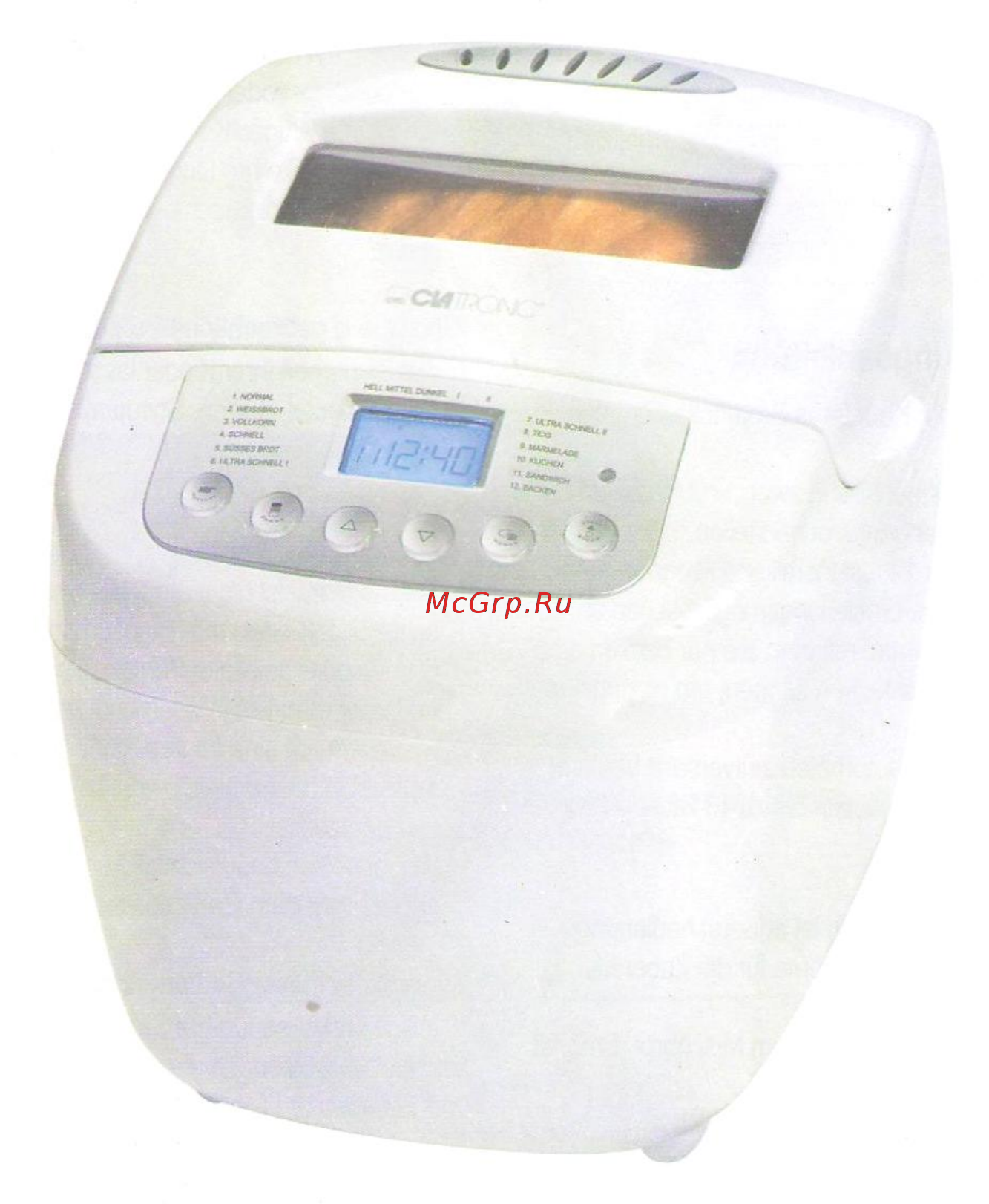 Clatronic BBA 3364 [16/35] Хлебопечь bba 3364