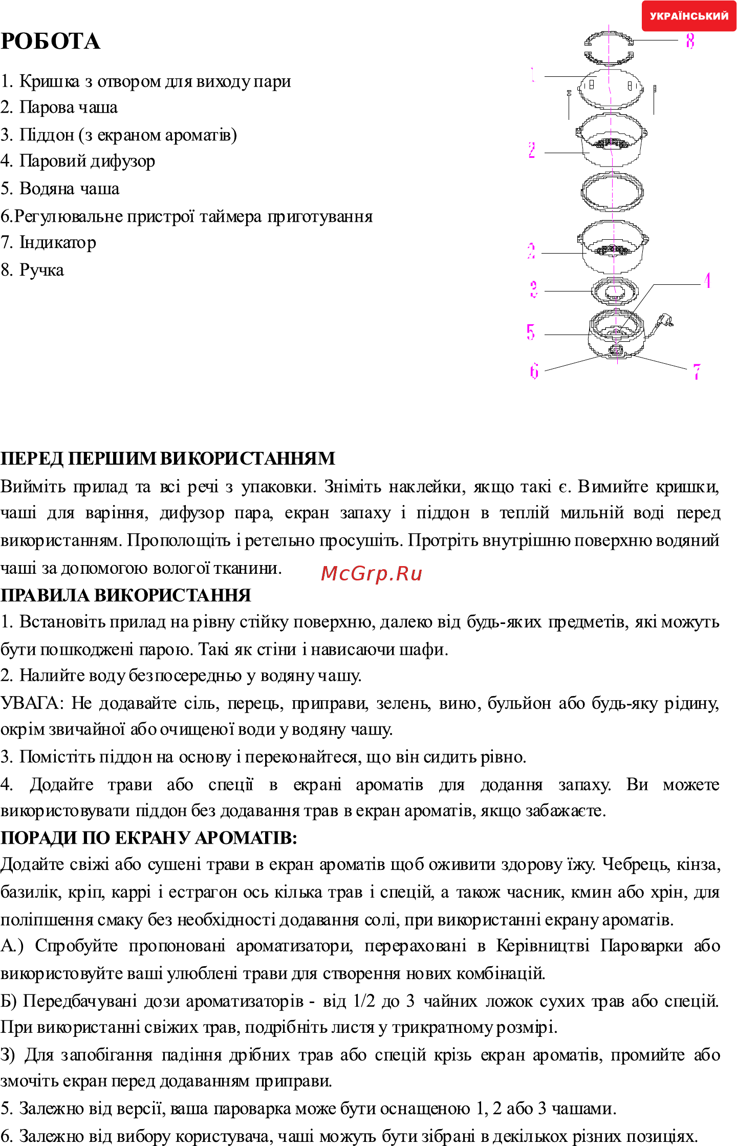 Hilton DG 2351 [9/22] Робота