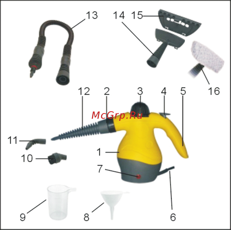 Hilton DR 2933 [3/21] Description of structuring parts