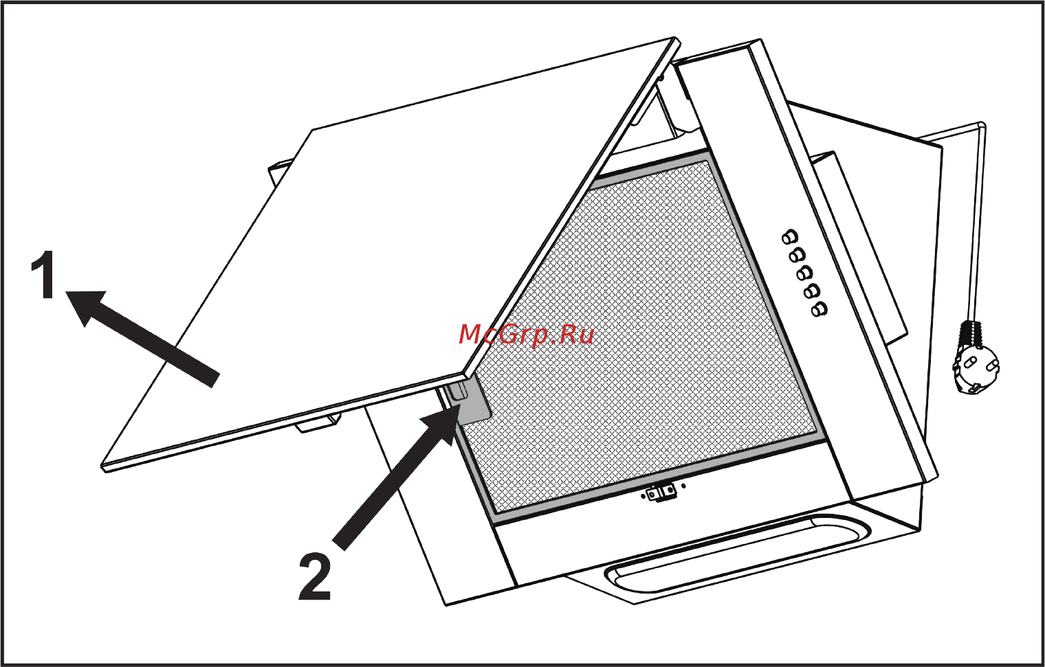 ELEYUS VECTOR 700 60 BL [7/19] Інструкція по догляду за витяжкою