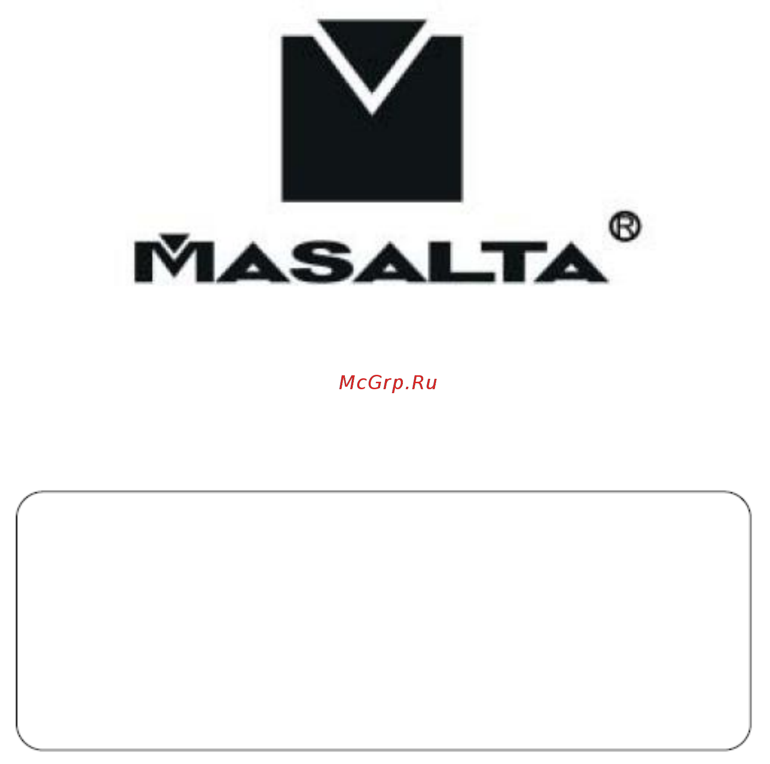 MASALTA MT24-2 [12/12] Дистрибьютор