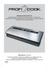 Profi Cook PC-VK 1015 Инструкция по эксплуатации