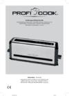 Profi Cook PC-VK 1133 Инструкция по эксплуатации