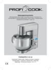 Profi Cook PC-KM 1096 Инструкция по эксплуатации