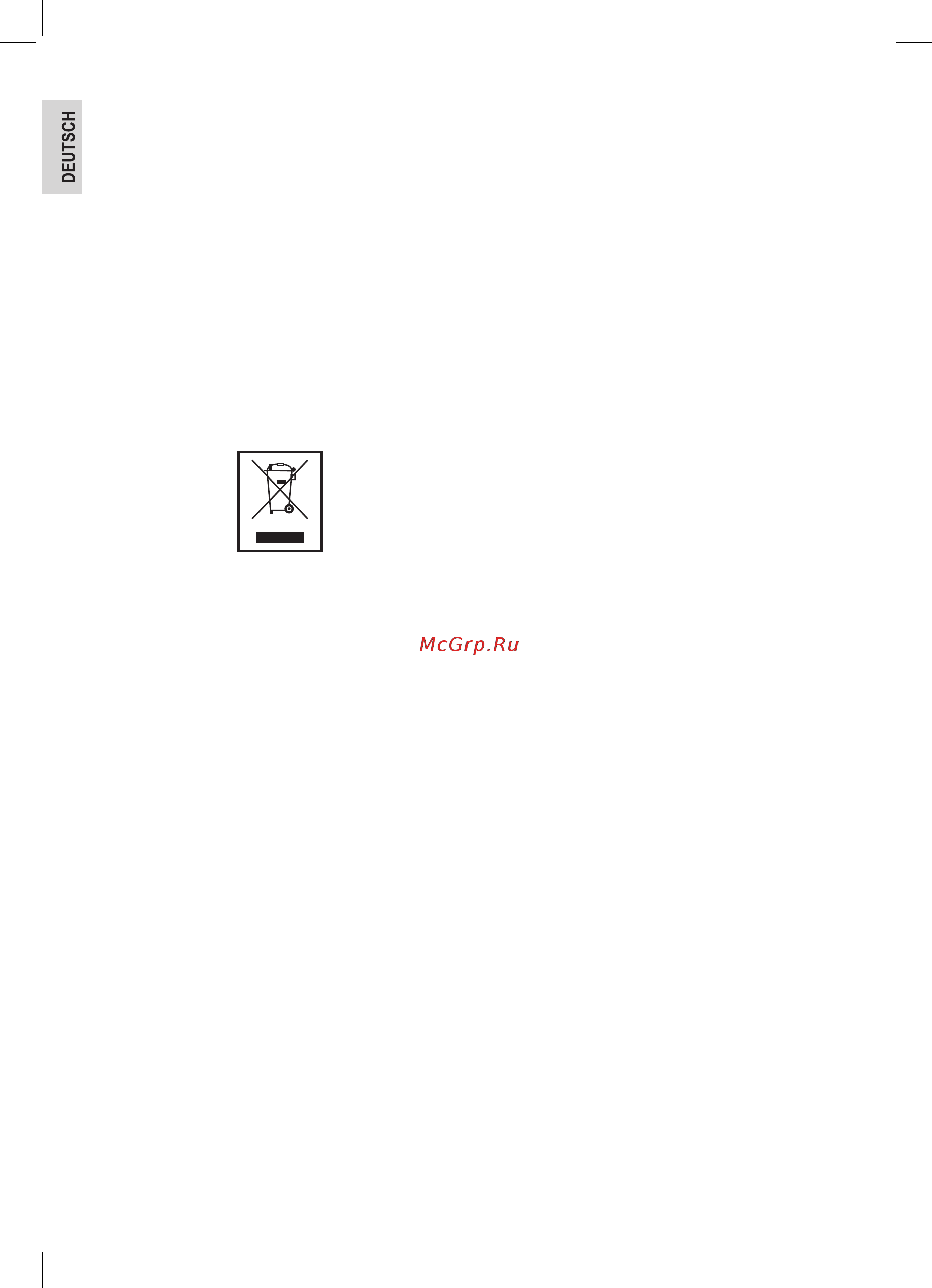 Profi Cook PC-AE 1001 [10/70] Entsorgung bedeutung des symbols mülltonne